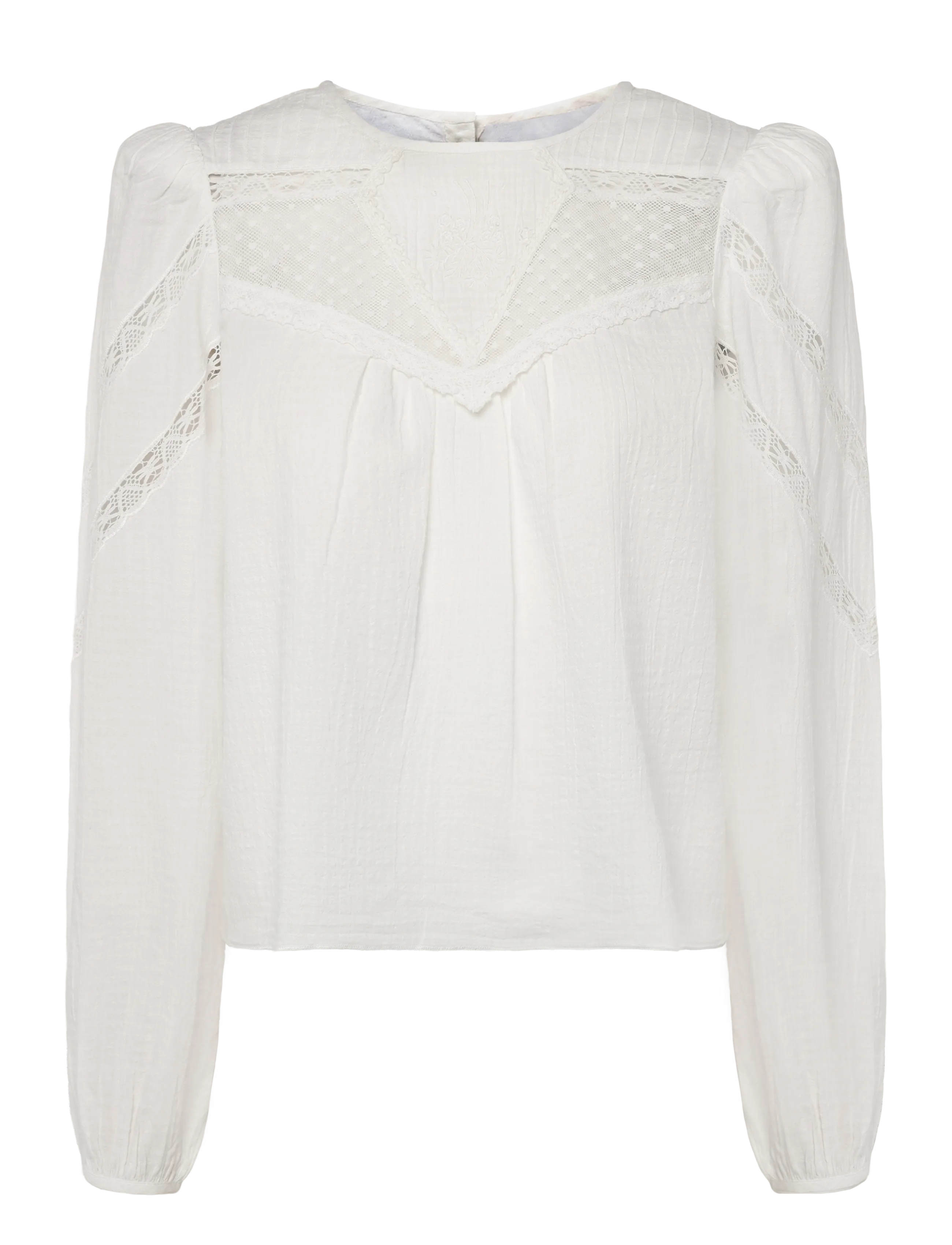 by Ti Mo - Bohemian Blouse - 003 - off white - 1