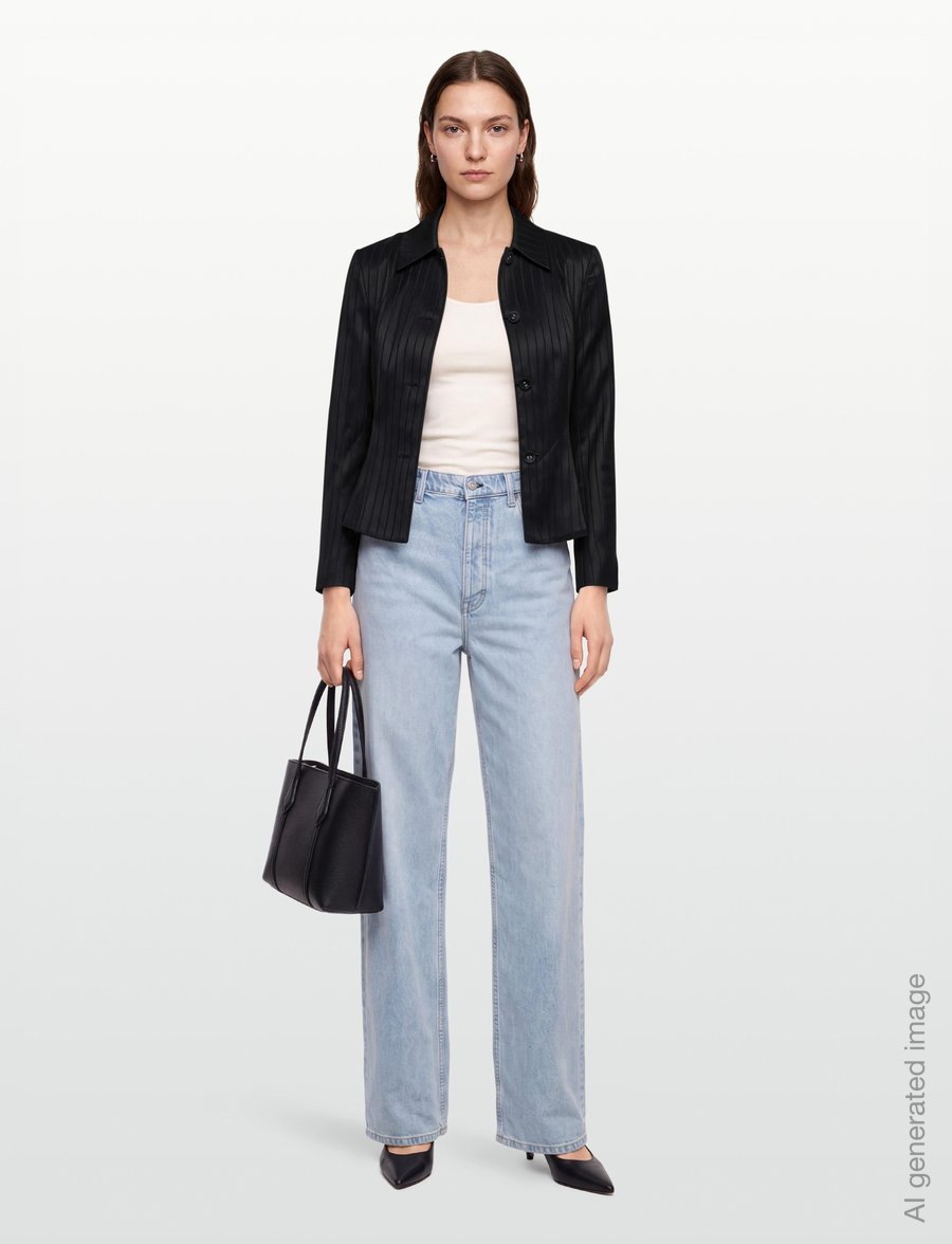 by Ti Mo - Tailored Blazer - einreihige blazer - 099 - black - 0
