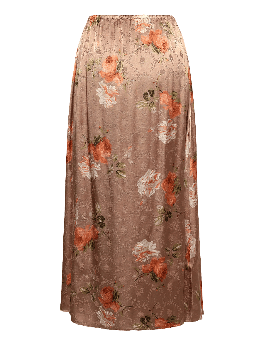 by Ti Mo - Jacquard Skirt - midi kjolar - soft bloom - 1