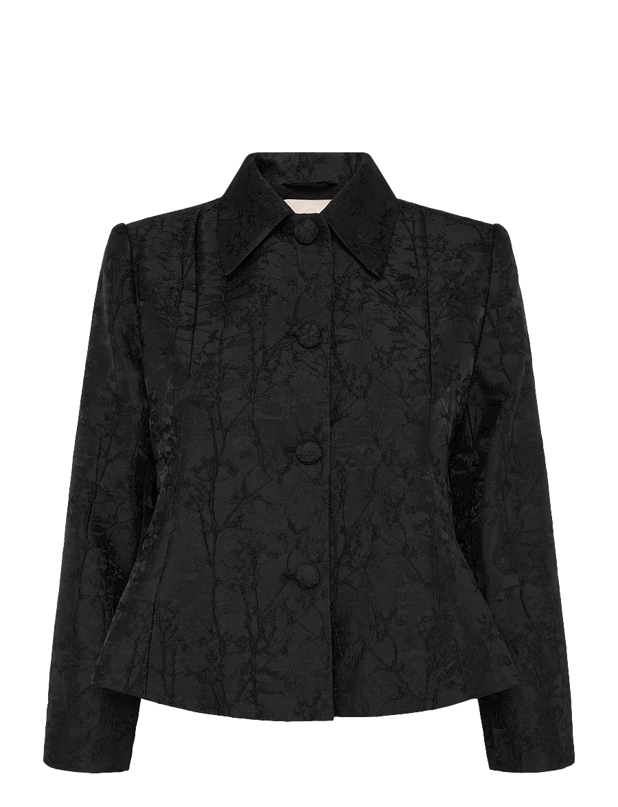 by Ti Mo - Brocade Blazer - einreihige blazer - black - 0
