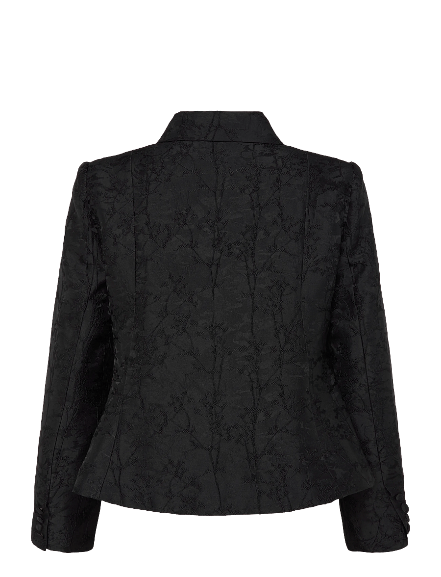 by Ti Mo - Brocade Blazer - einreihige blazer - black - 1