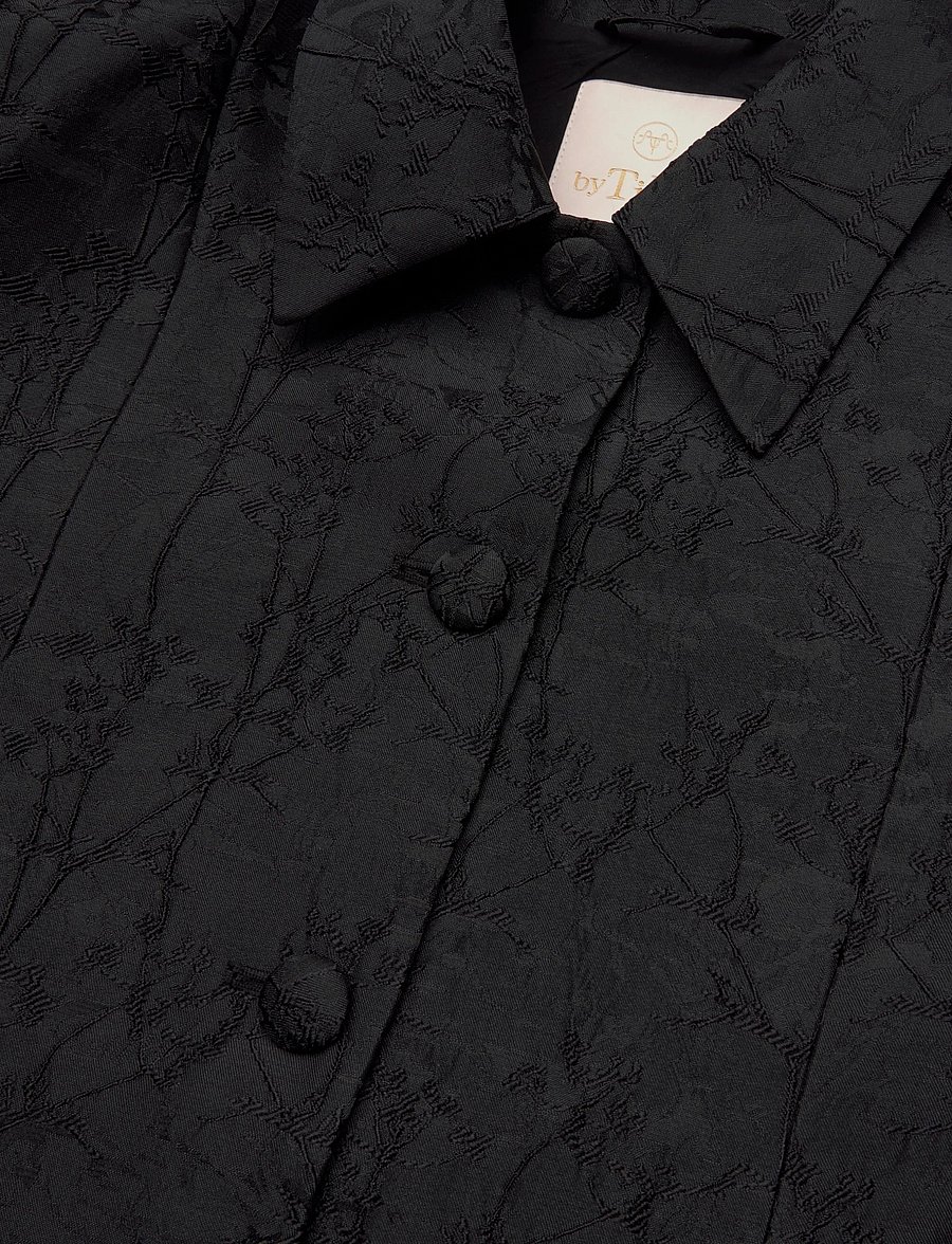by Ti Mo - Brocade Blazer - einreihige blazer - black - 2