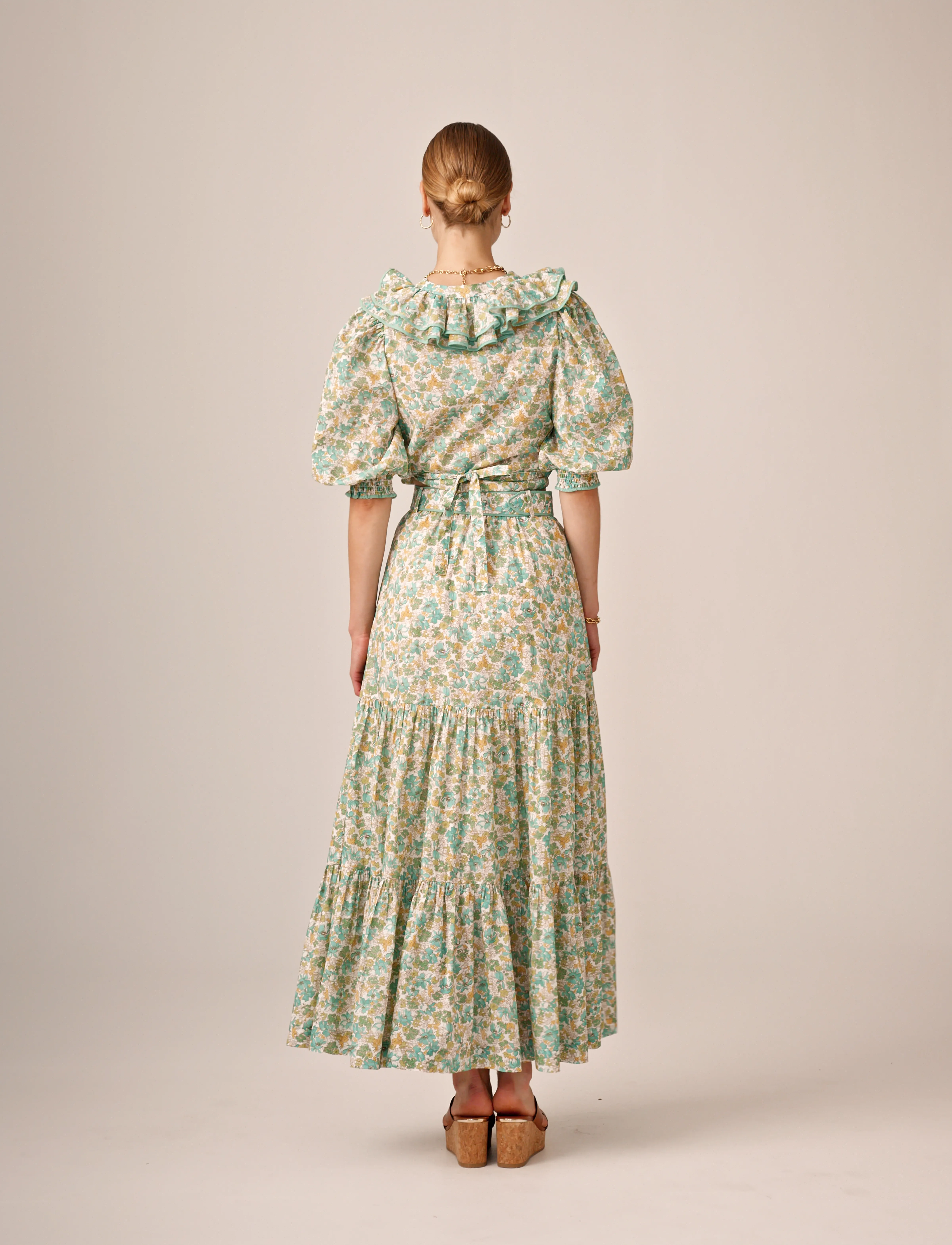 by Ti Mo - Cotton Party Skirt - 213 - anemone - 3