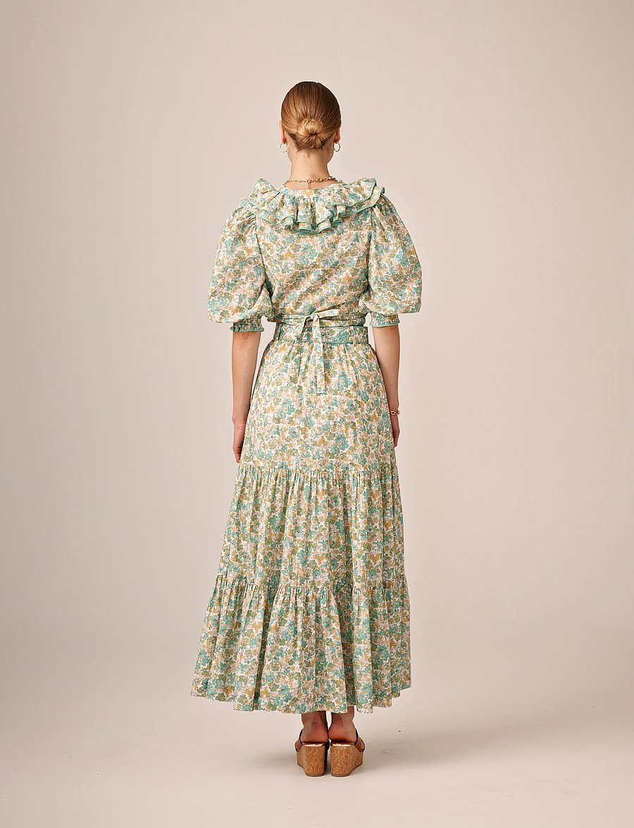 by Ti Mo - Cotton Party Skirt - 213 - anemone - 3