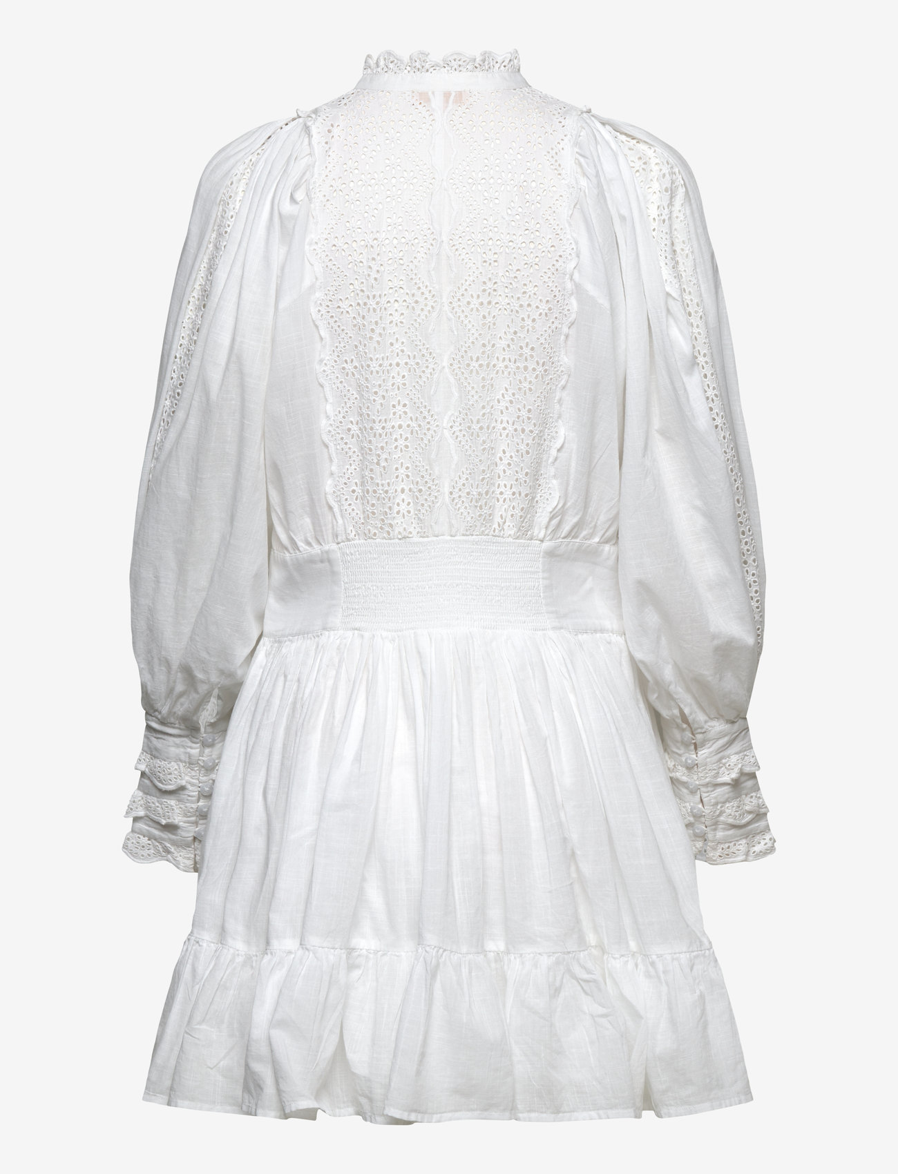 by Ti Mo - Cotton Slub Mini Dress - summer dresses - 001 - white - 1