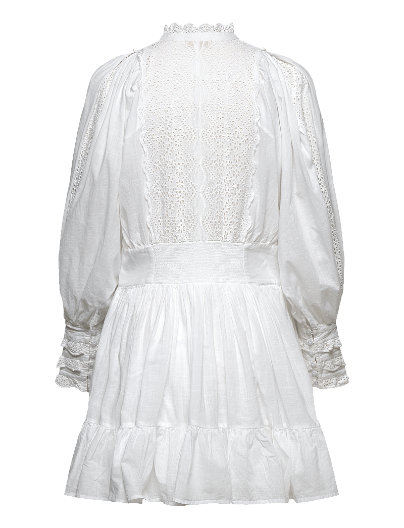 by Ti Mo - Cotton Slub Mini Dress - summer dresses - 001 - white - 1
