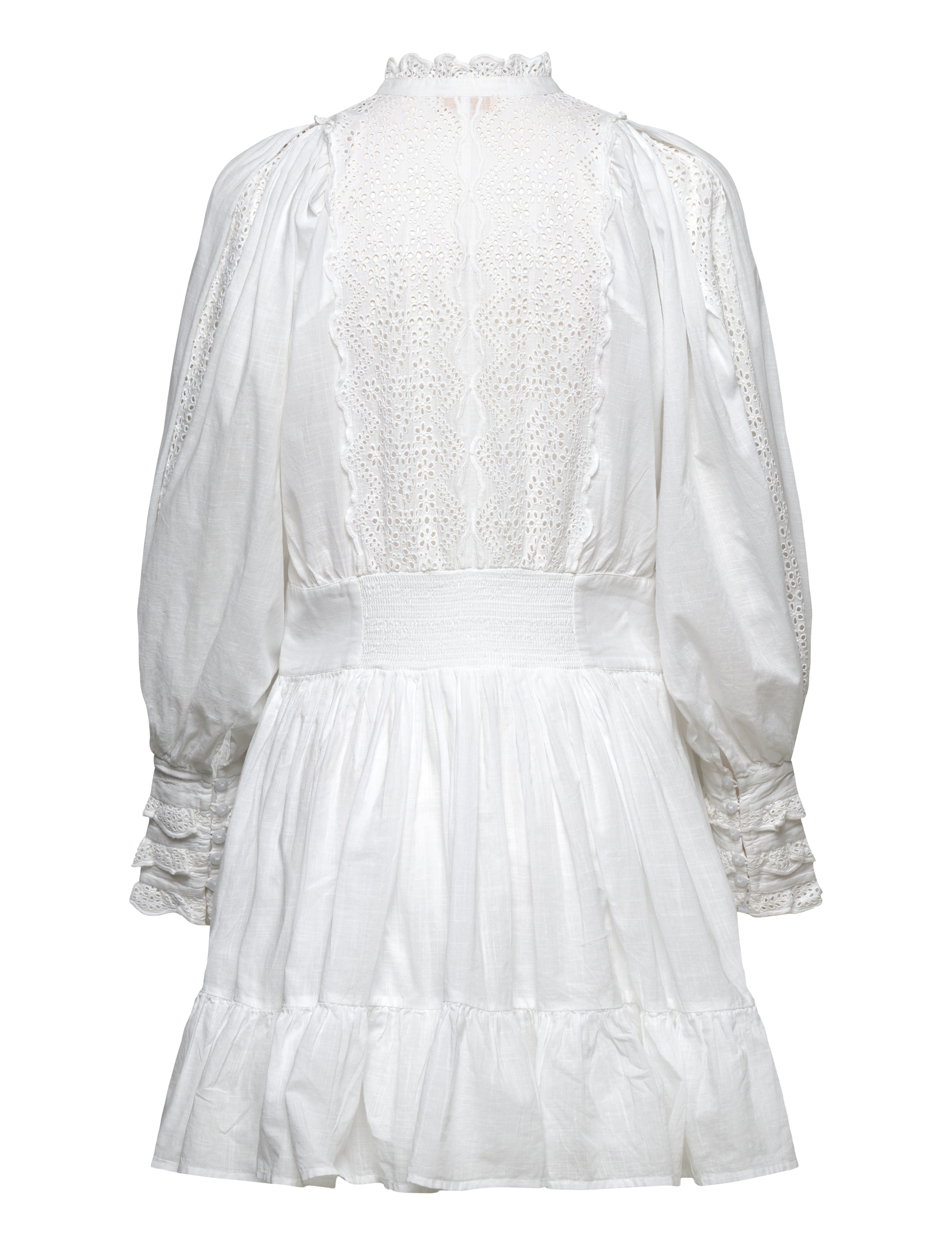by Ti Mo - Cotton Slub Mini Dress - 001 - white - 1
