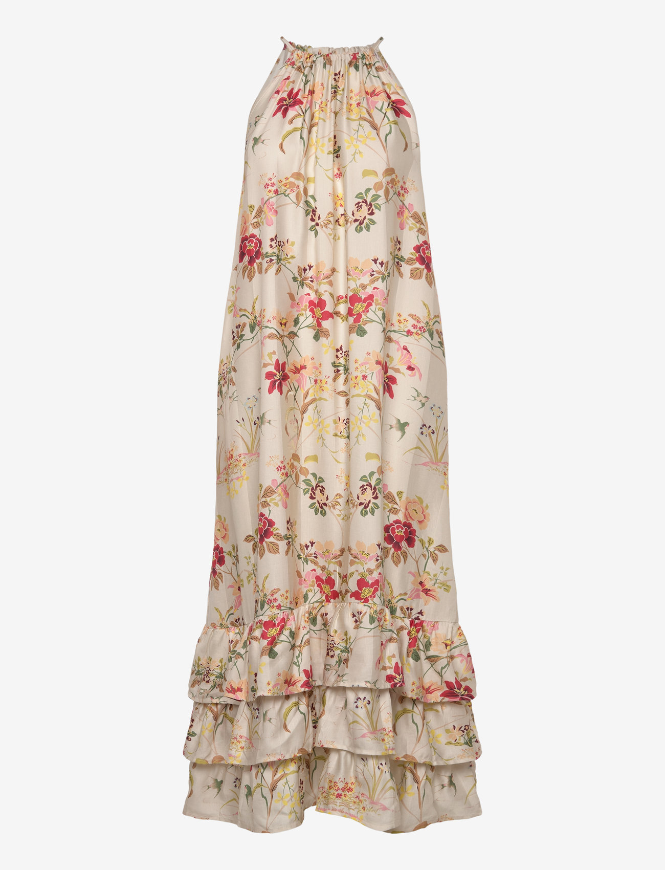 by Ti Mo - Viscose Halterneck Dress - suvekleidid - 284 - botanical - 0