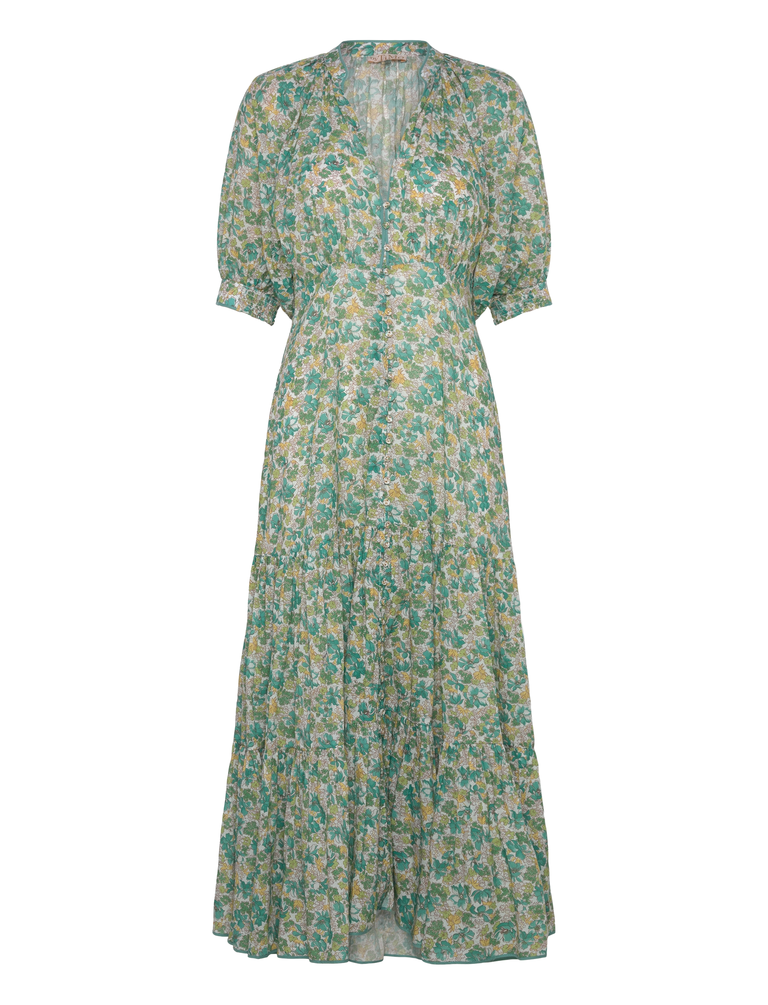 by Ti Mo - Cotton Party Maxi Dress - 213 - anemone - 0