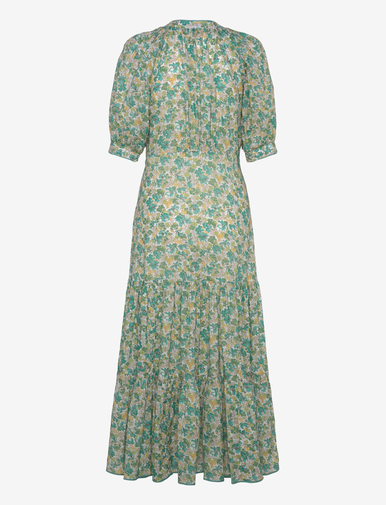 by Ti Mo - Cotton Party Maxi Dress - maxiklänningar - 213 - anemone - 1