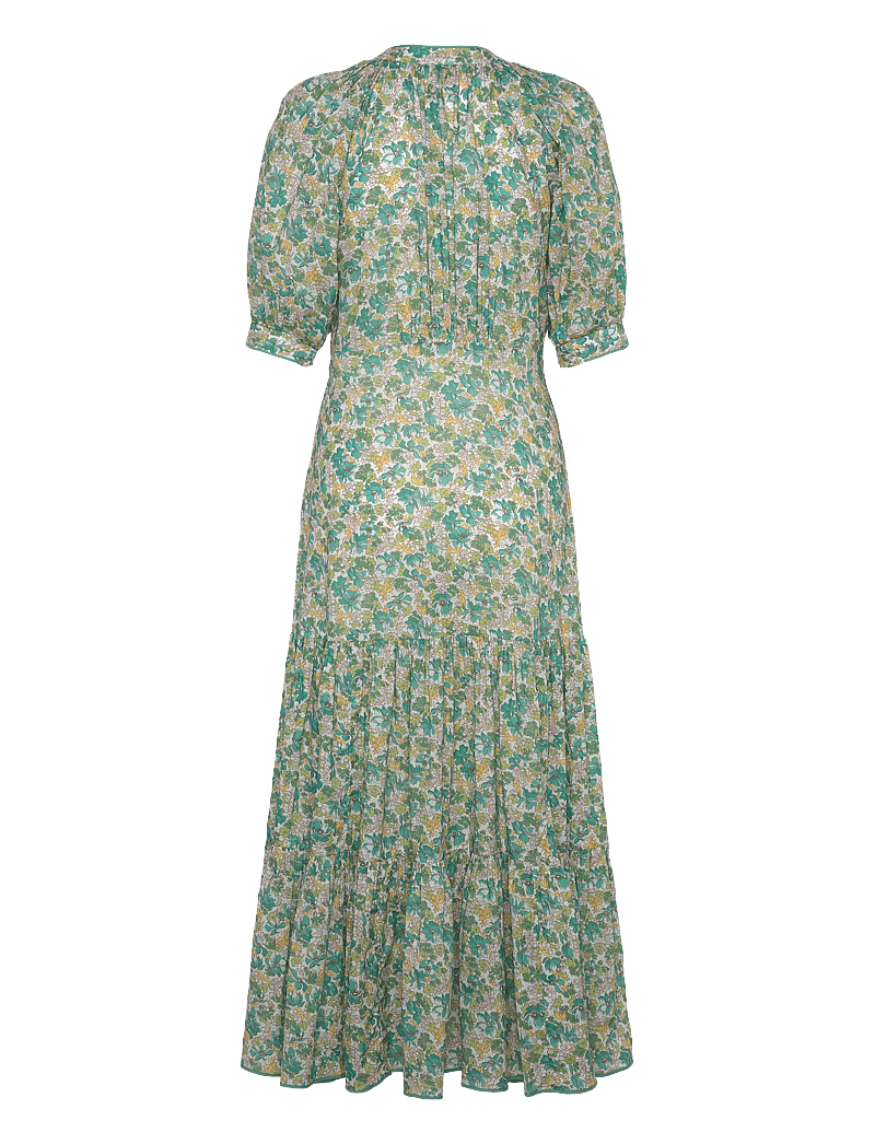 by Ti Mo - Cotton Party Maxi Dress - maxiklänningar - 213 - anemone - 1