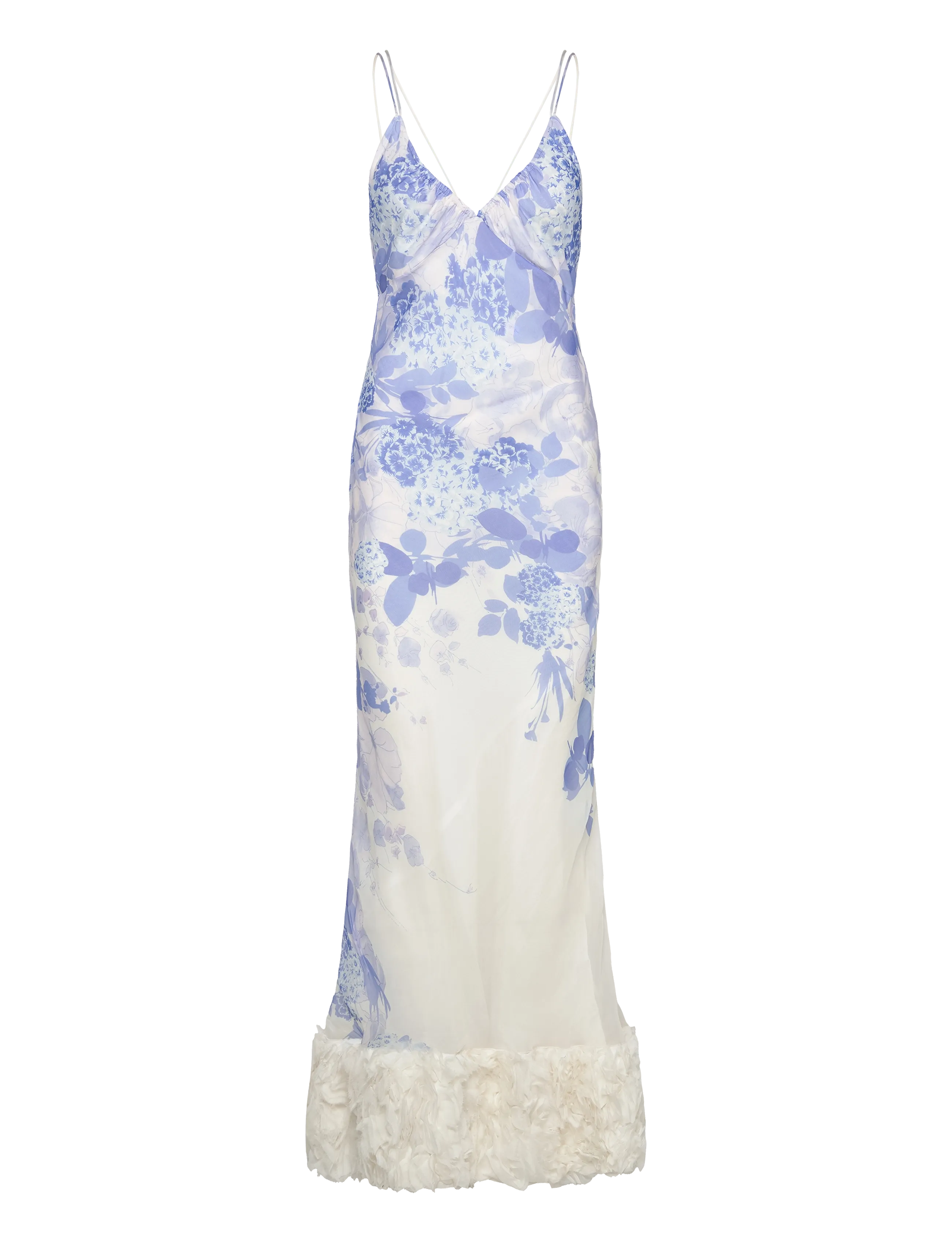 by Ti Mo - Organza Slip Dress - zomerjurken - 254 - skylight - 0