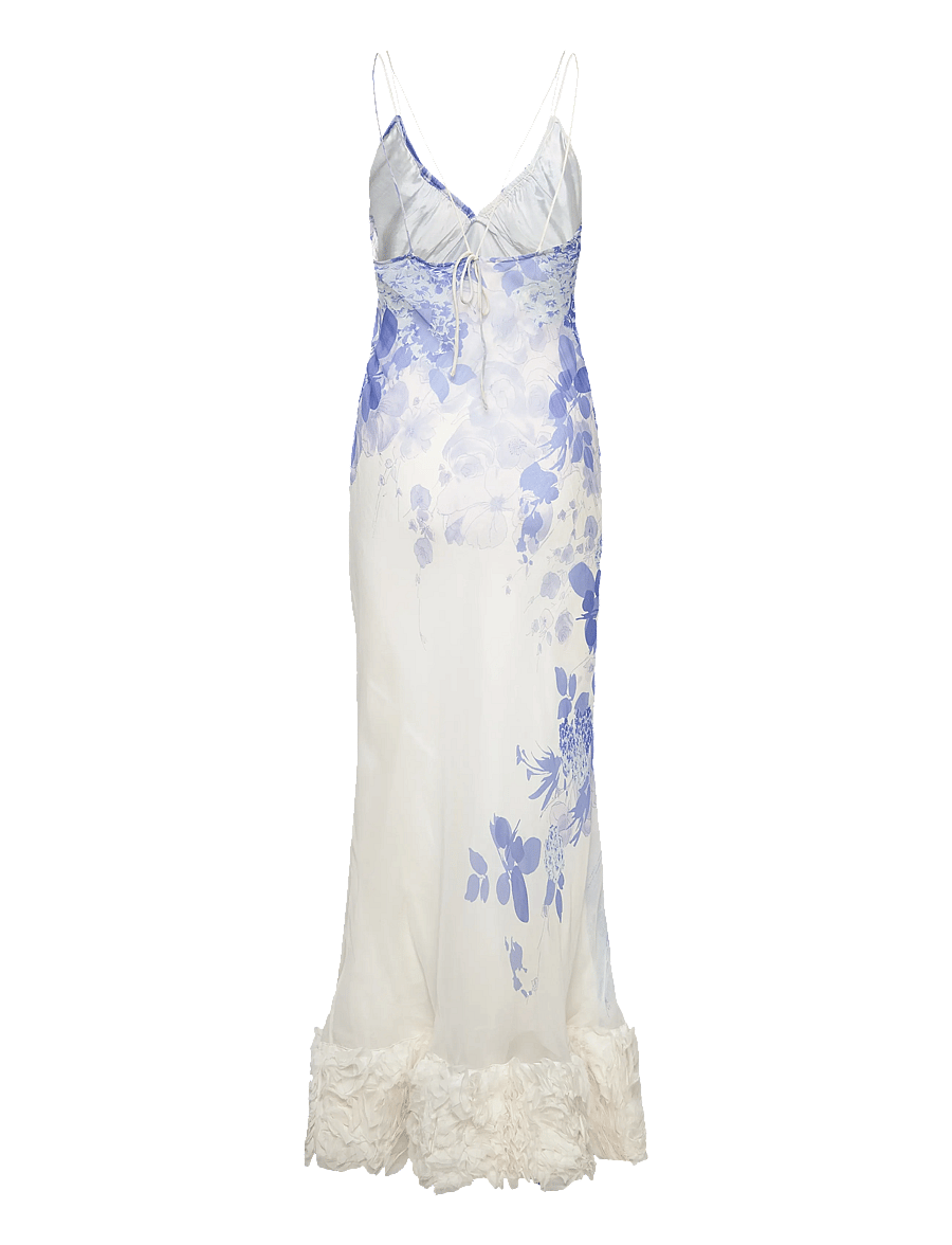 by Ti Mo - Organza Slip Dress - zomerjurken - 254 - skylight - 1