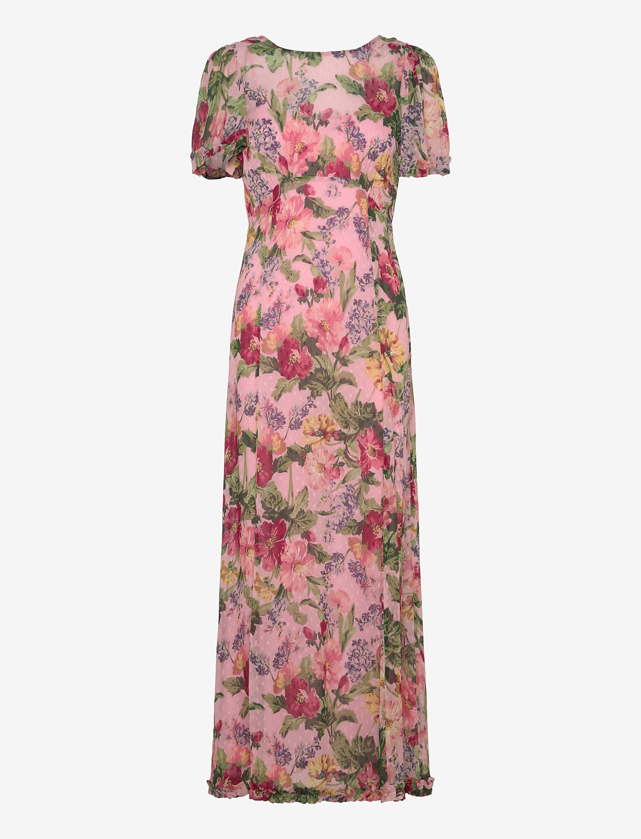 by Ti Mo - Dotted Georgette Maxi Dress - summer dresses - 280 - pink blossom - 0