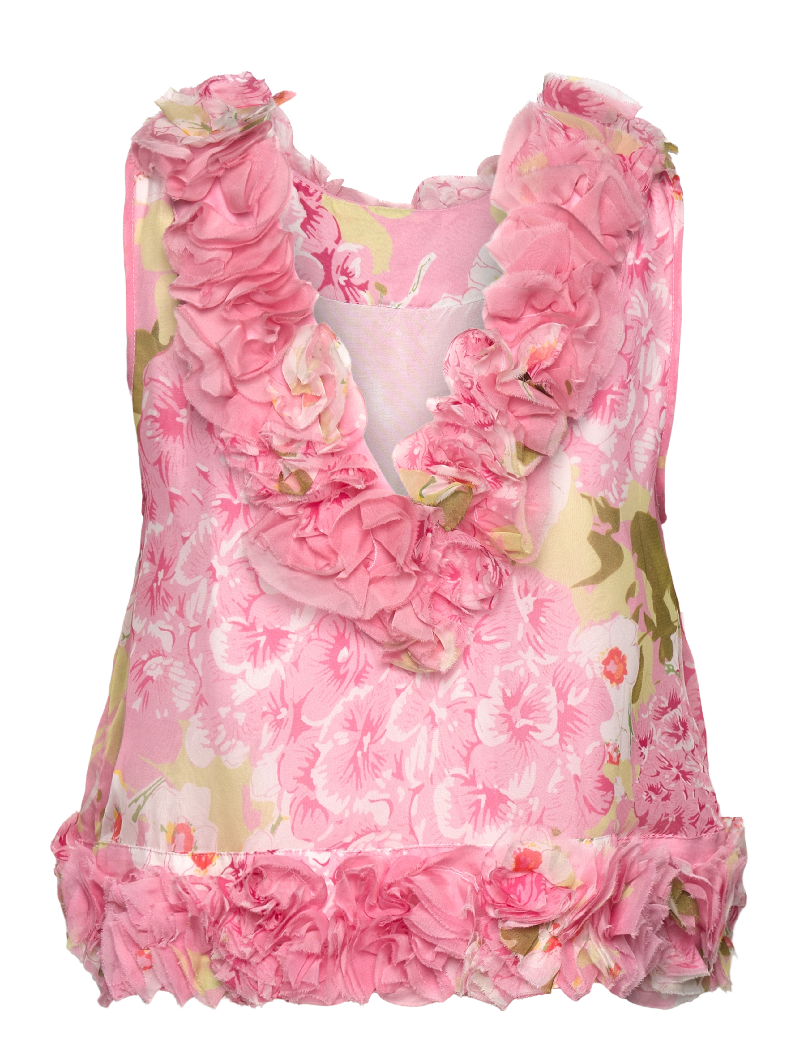 by Ti Mo - Organza Frilly Top - 259 - cherry blossom - 1