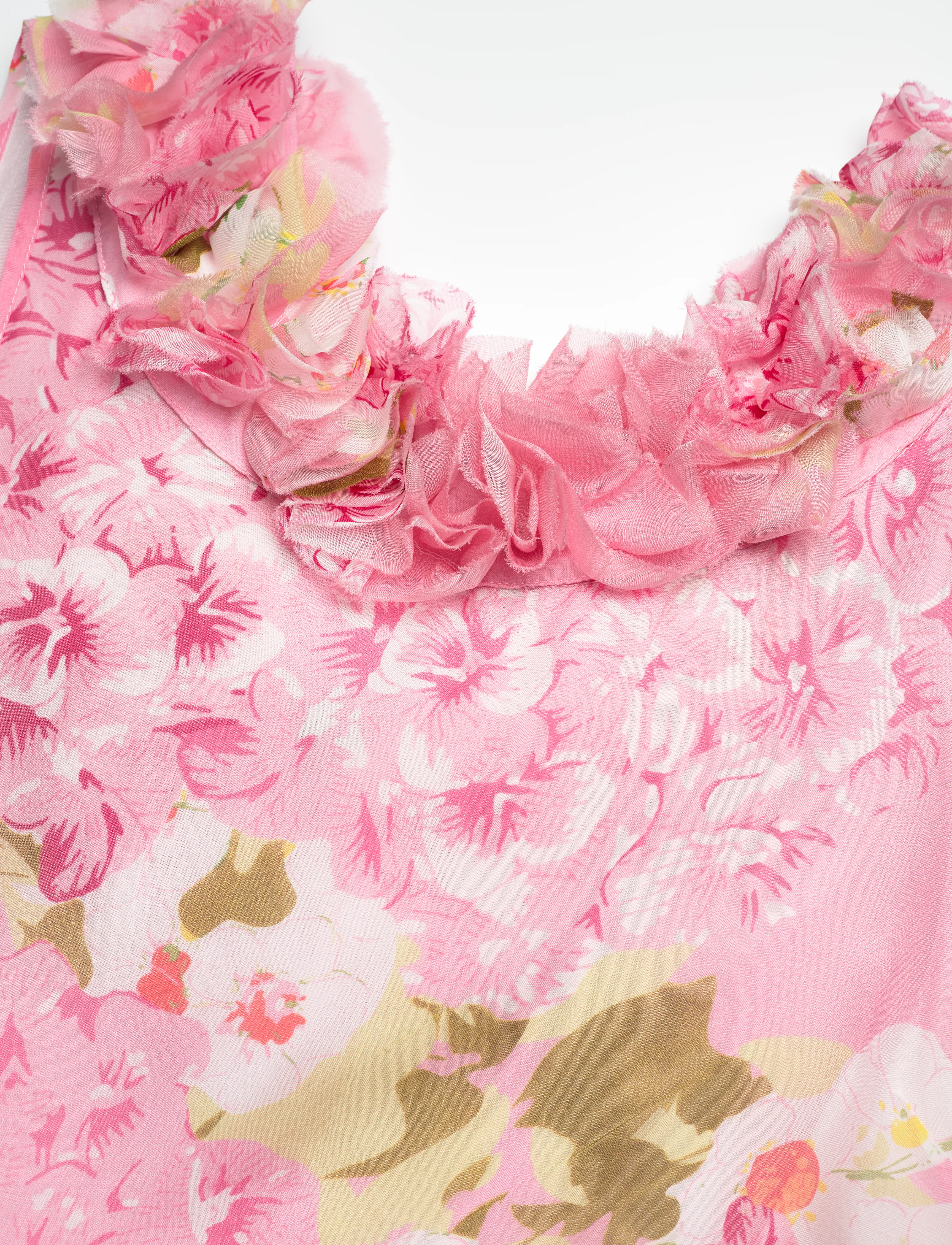 by Ti Mo - Organza Frilly Top - 259 - cherry blossom - 2