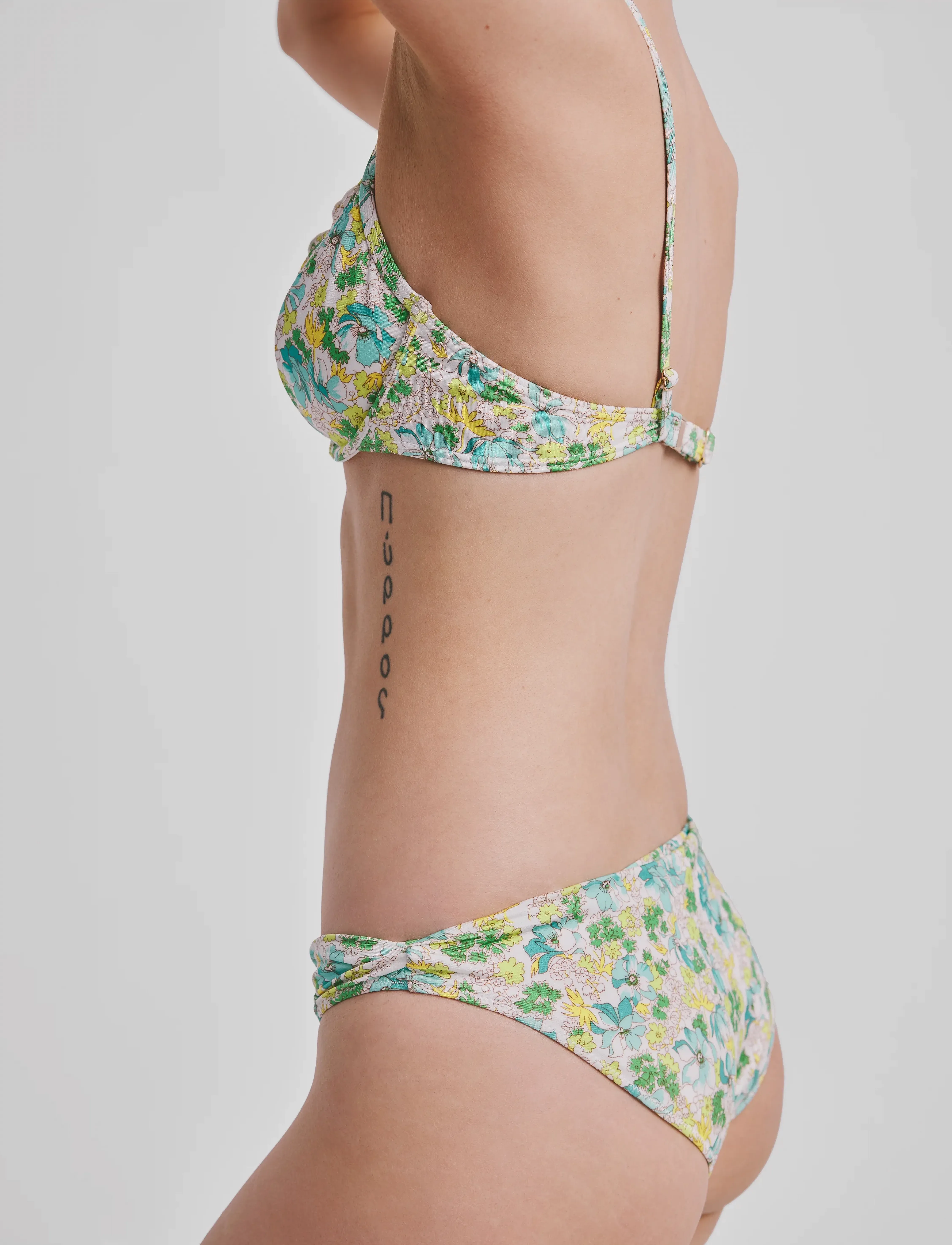 by Ti Mo - Bikini Top - bikini augšiņa ar lencēm - 241 - anemone bloom - 3