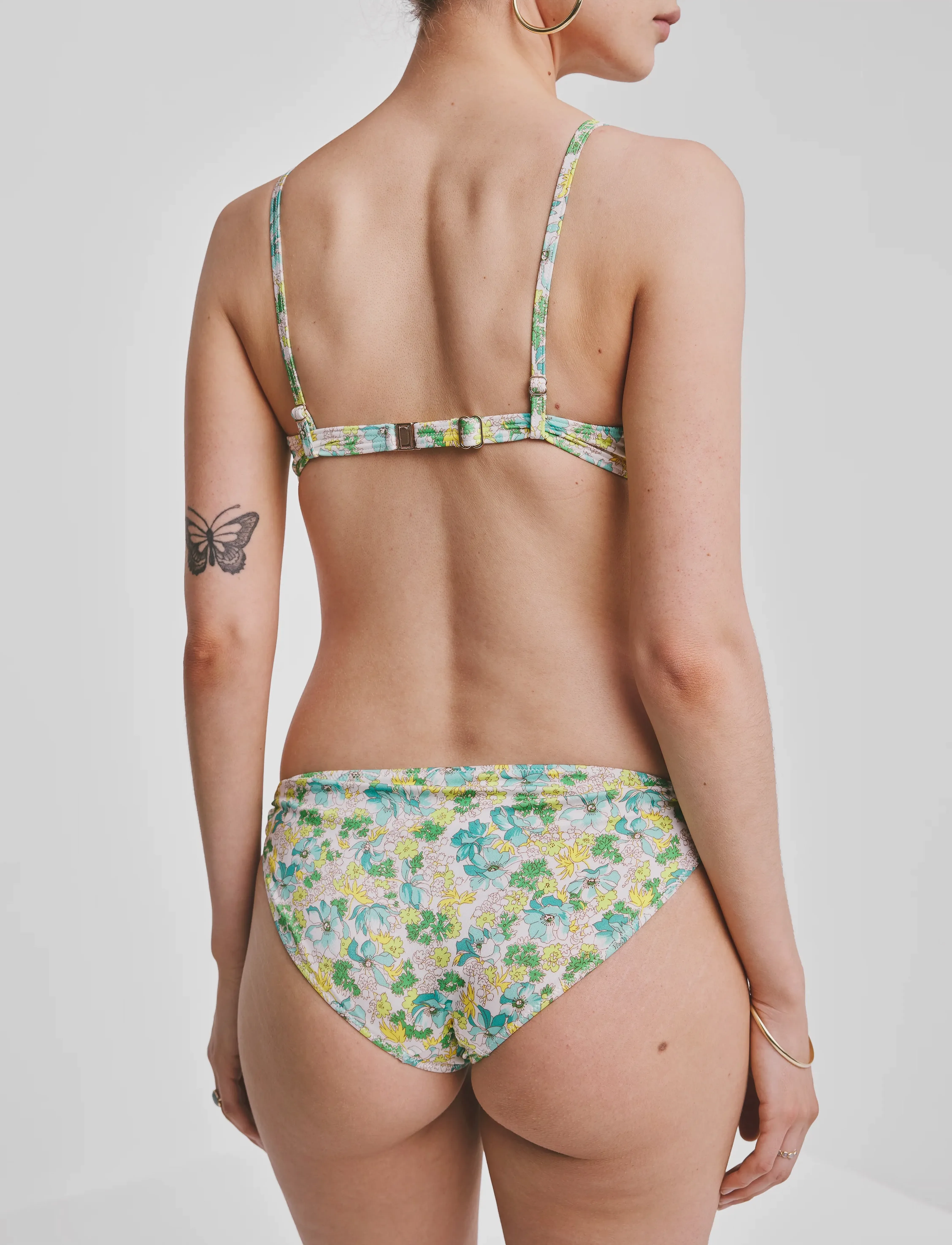 by Ti Mo - Bikini Top - bikini augšiņa ar lencēm - 241 - anemone bloom - 4