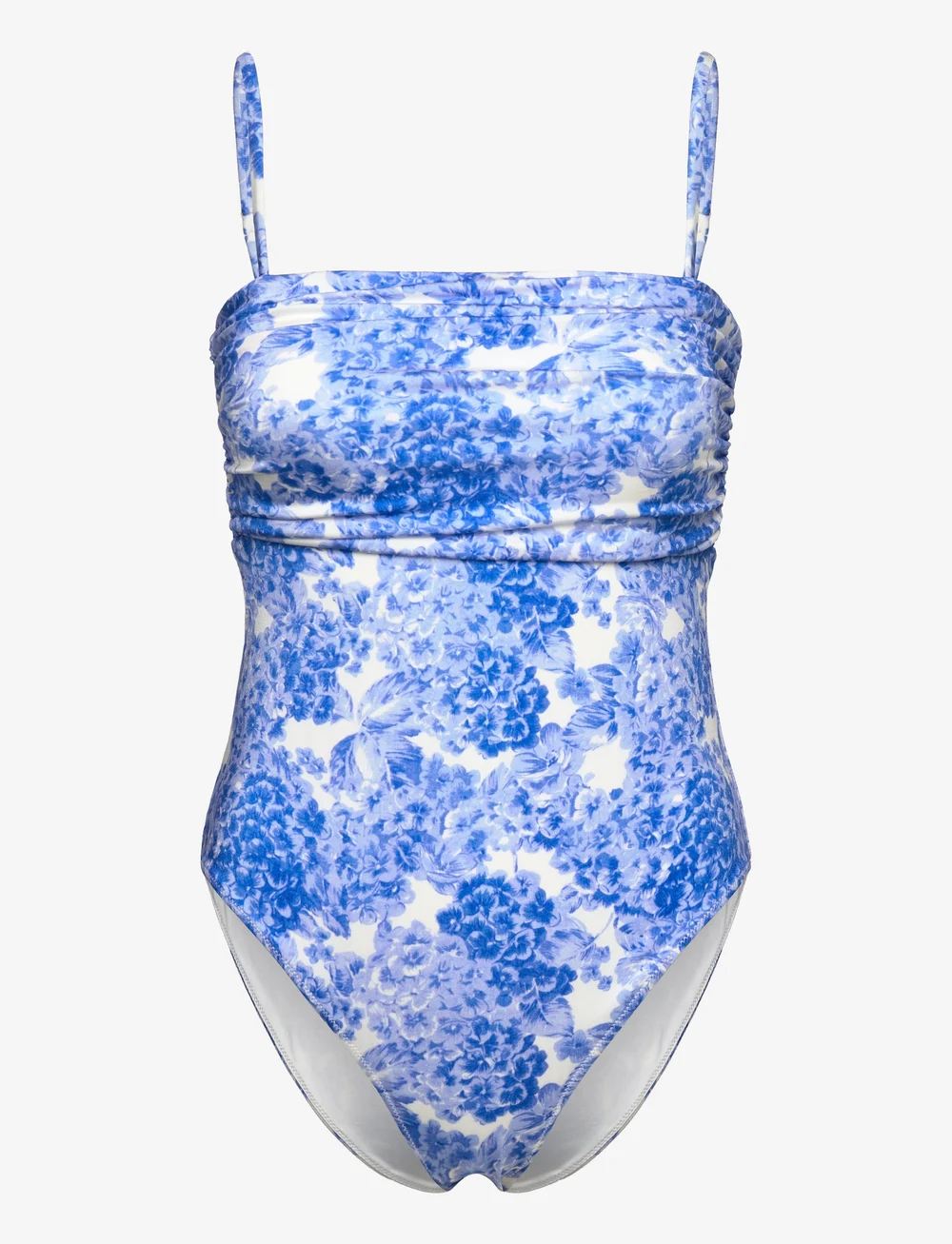 by Ti Mo - Bandeau Swimsuit - trikood - 242 - azure meadow - 1