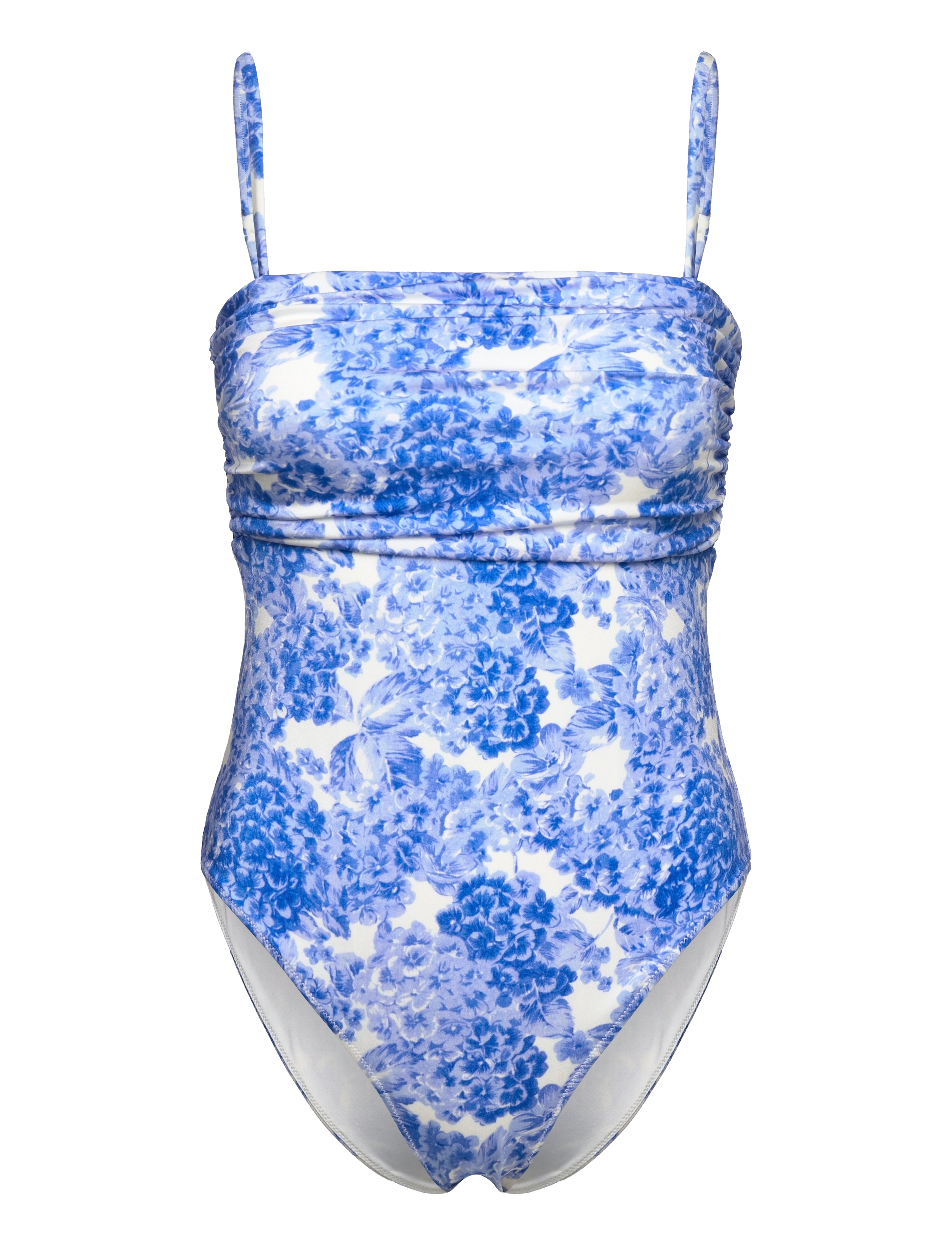 by Ti Mo Bandeau Swimsuit - Badetøj - 242 - AZURE MEADOW / blue