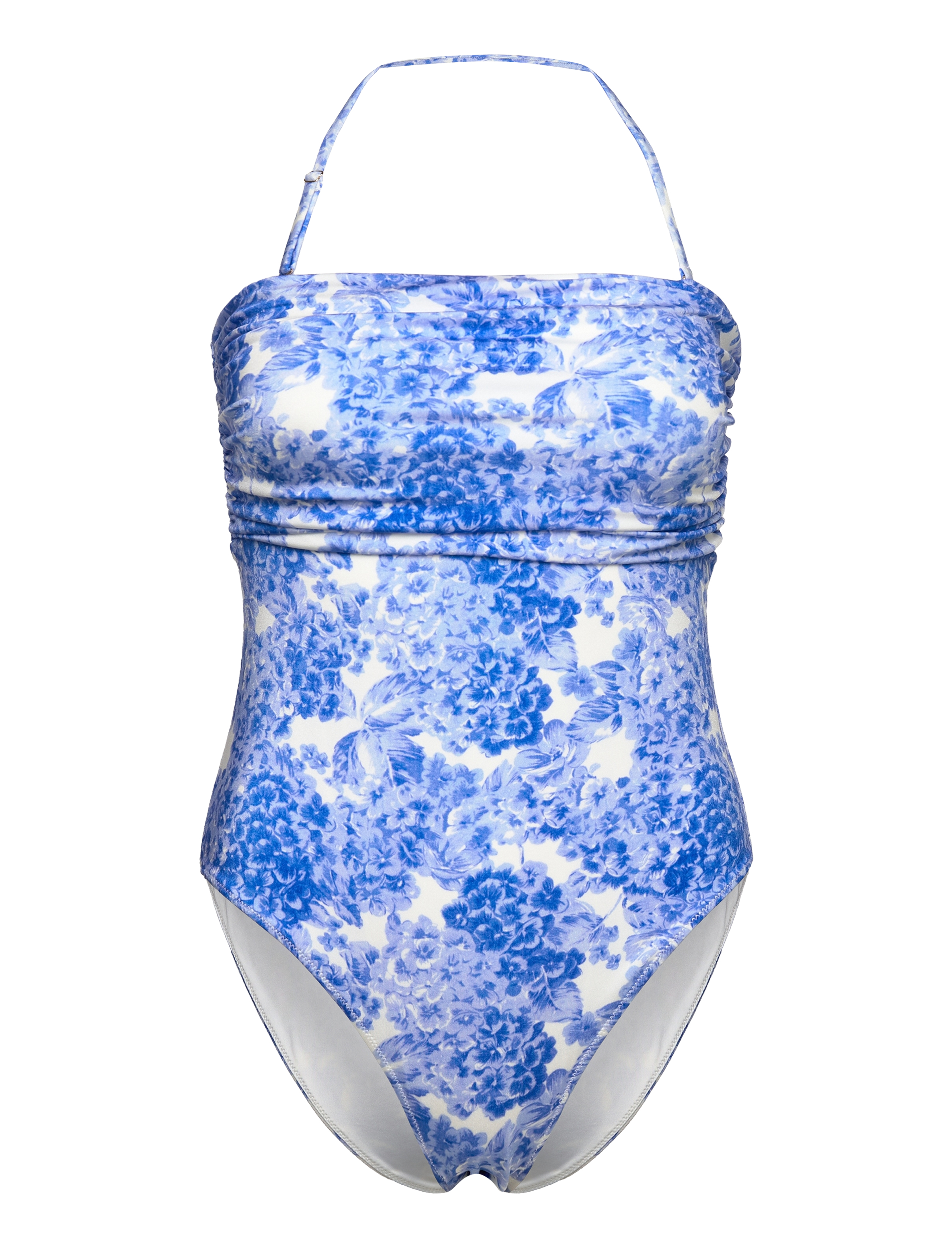 by Ti Mo - Bandeau Swimsuit - uimapuvut - 242 - azure meadow - 4