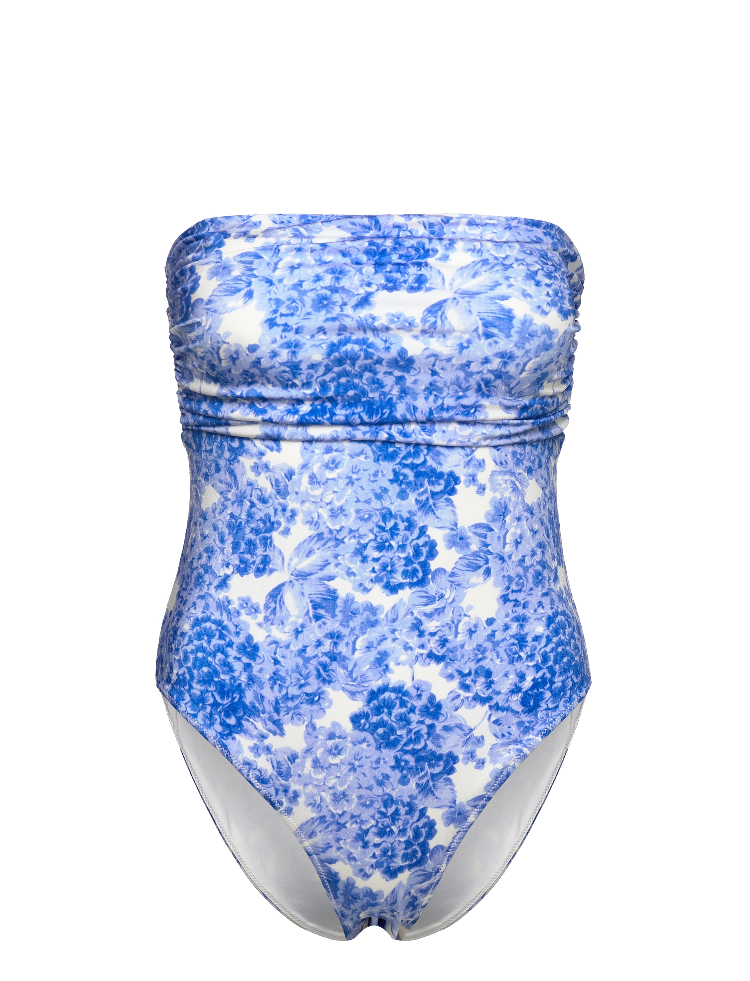by Ti Mo - Bandeau Swimsuit - uimapuvut - 242 - azure meadow - 5