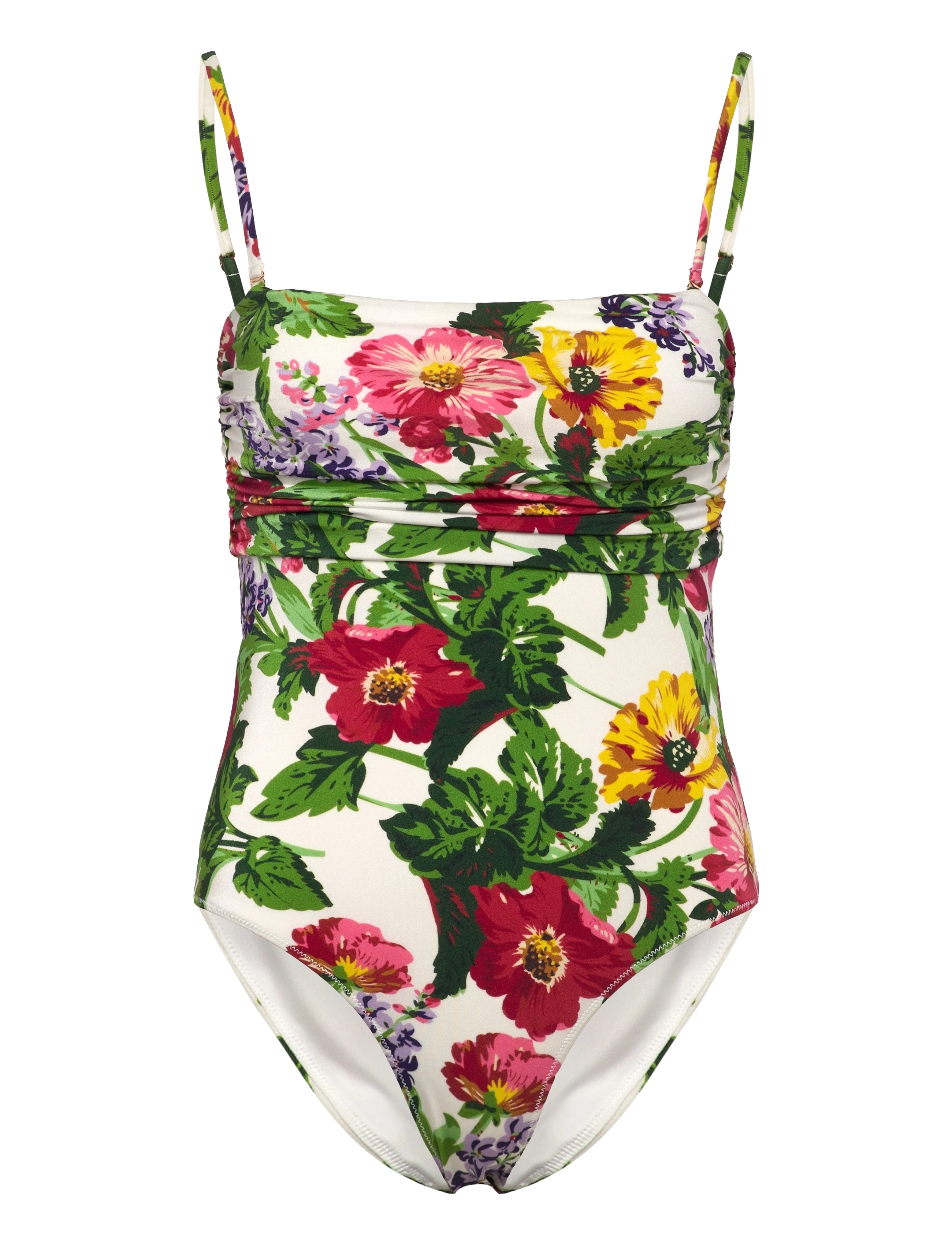 BY TI MO Bandeau Badeanzug Patterned - XL - Damen