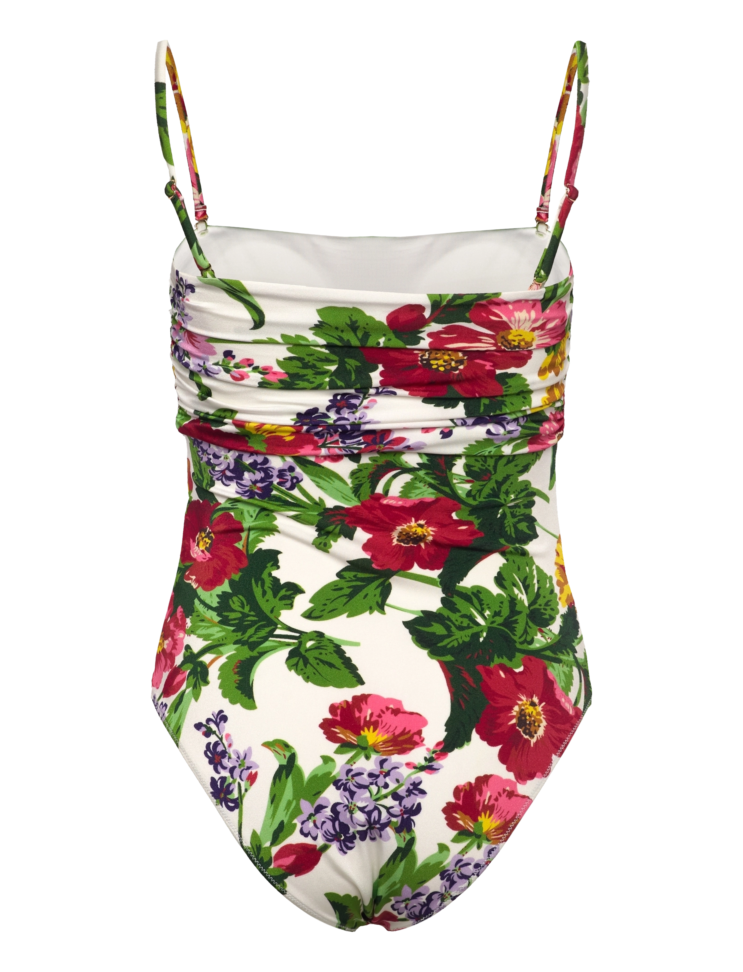 by Ti Mo - Bandeau Swimsuit - baddräkter - 272 - daylight bloom - 2