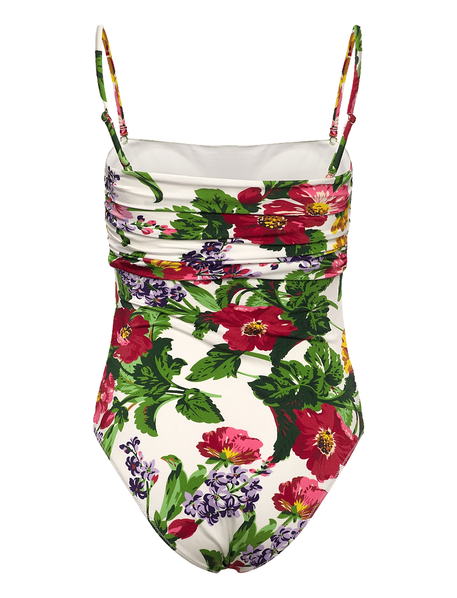 by Ti Mo - Bandeau Swimsuit - badeanzüge - 272 - daylight bloom - 2