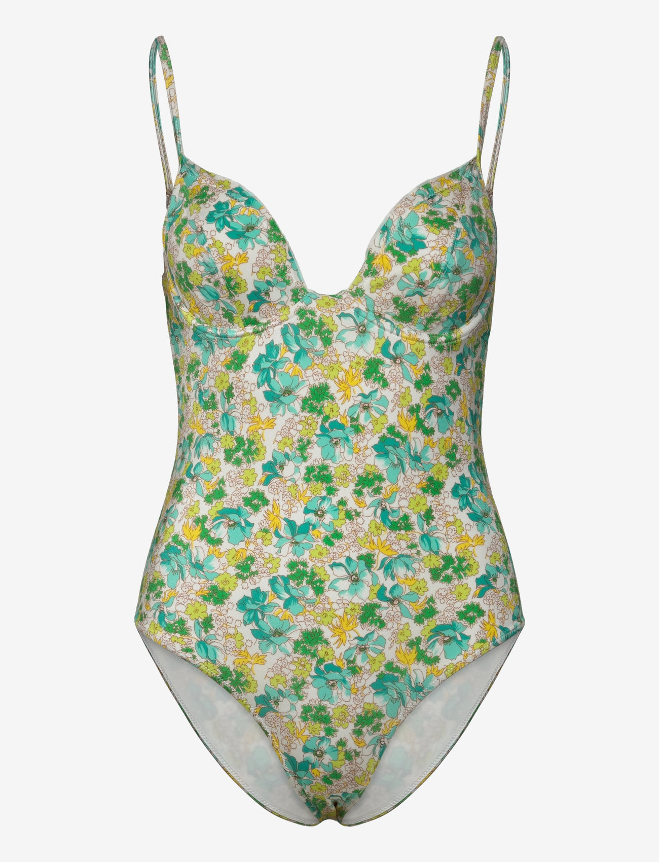 by Ti Mo - Balconette Swimsuit - badedragter - 241 - anemone bloom - 1