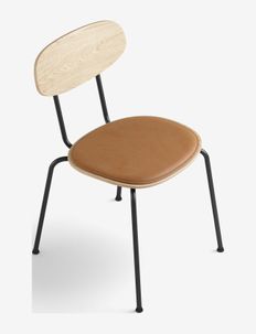 Scala Chair Nature leather, by Wirth