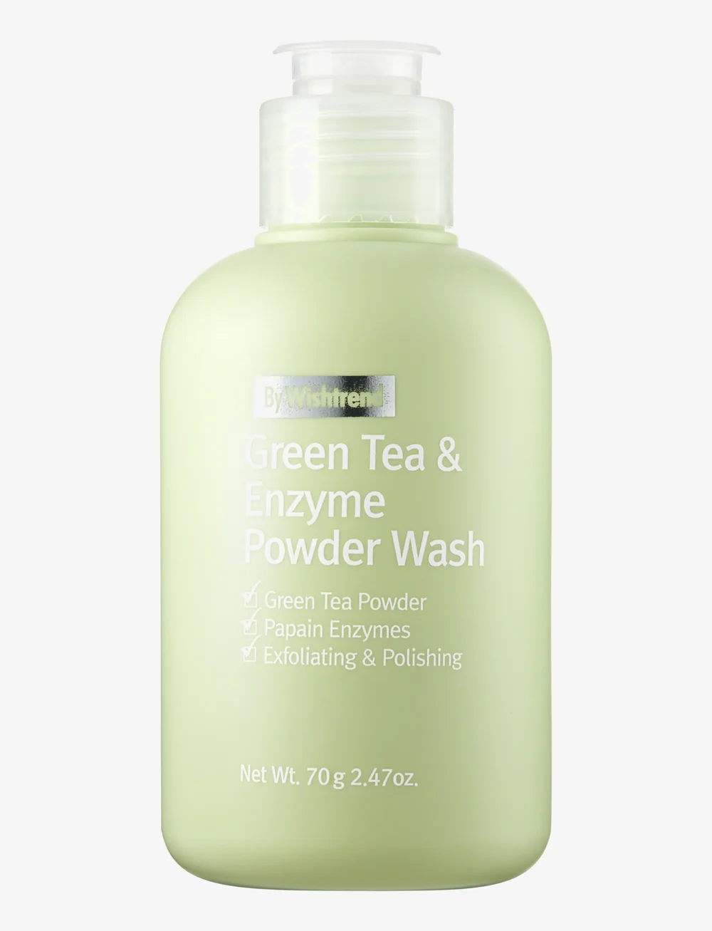 By Wishtrend - Green Tea&Enzyme Powder Wash - puhastusvahud - white - 2