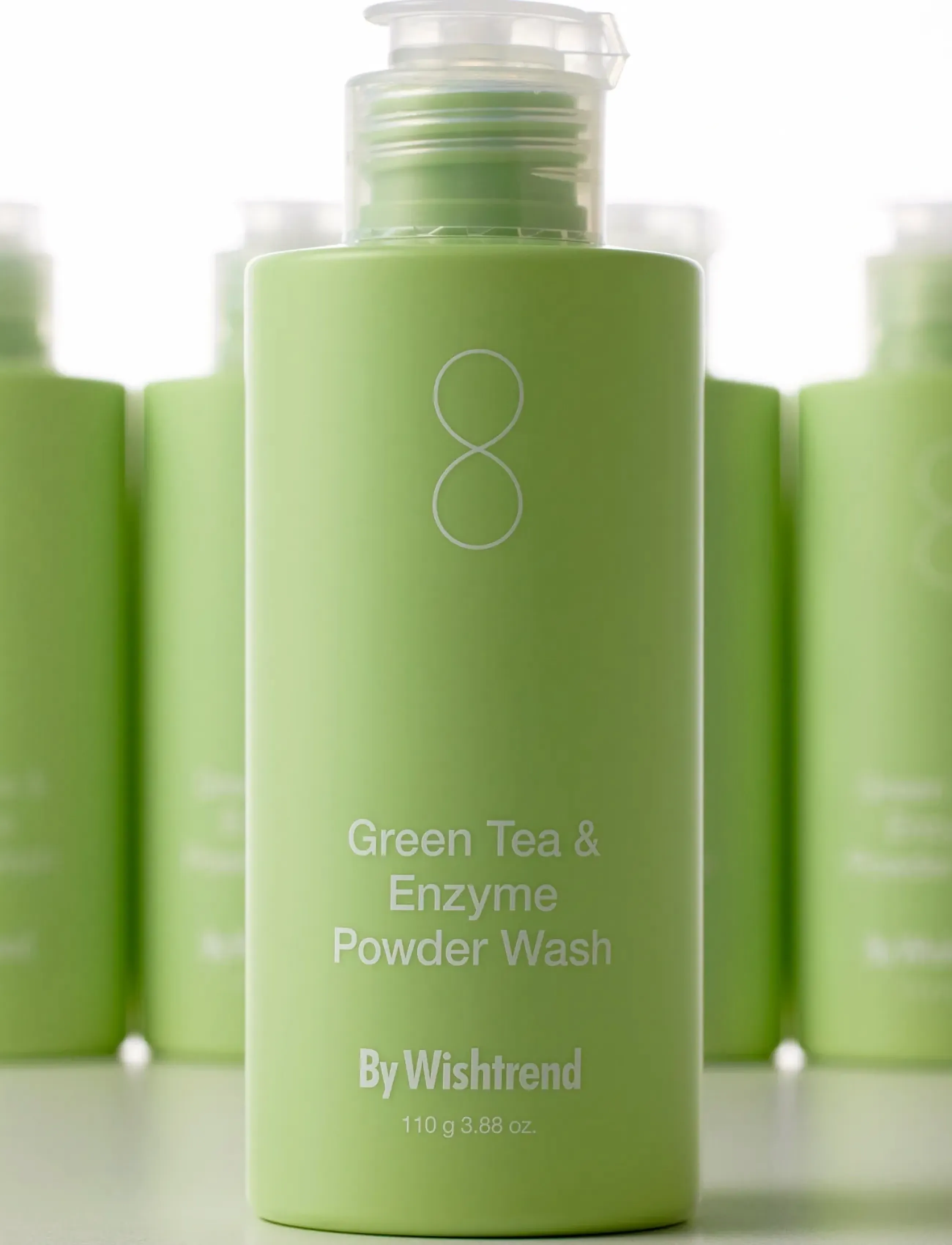 By Wishtrend Green Tea&Enzyme Powder Wash, 110 g, Nude, Rengøringsmidler > Mousse Cleanser, Dame