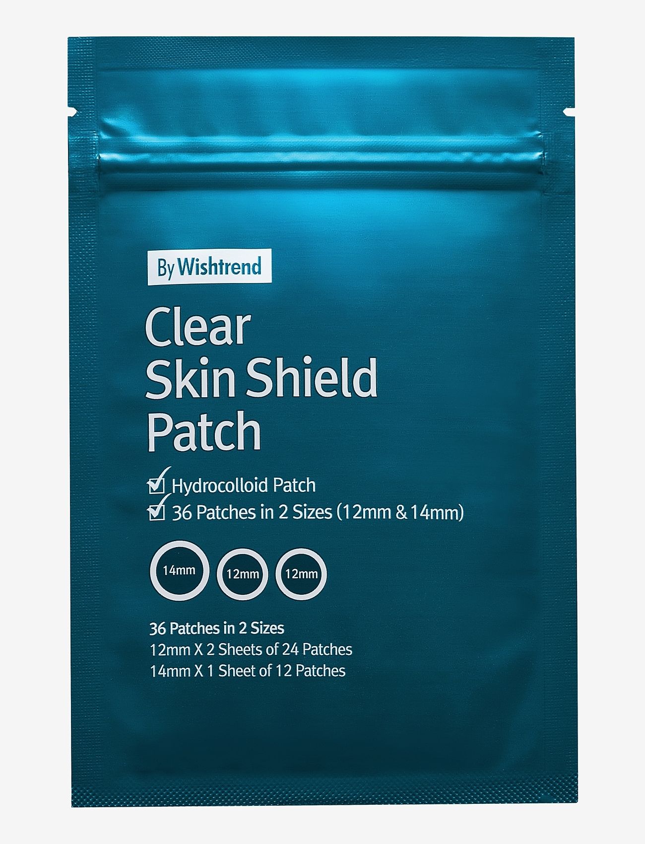 By Wishtrend - Clear Skin Shield Patch - spot treatments - white - 1