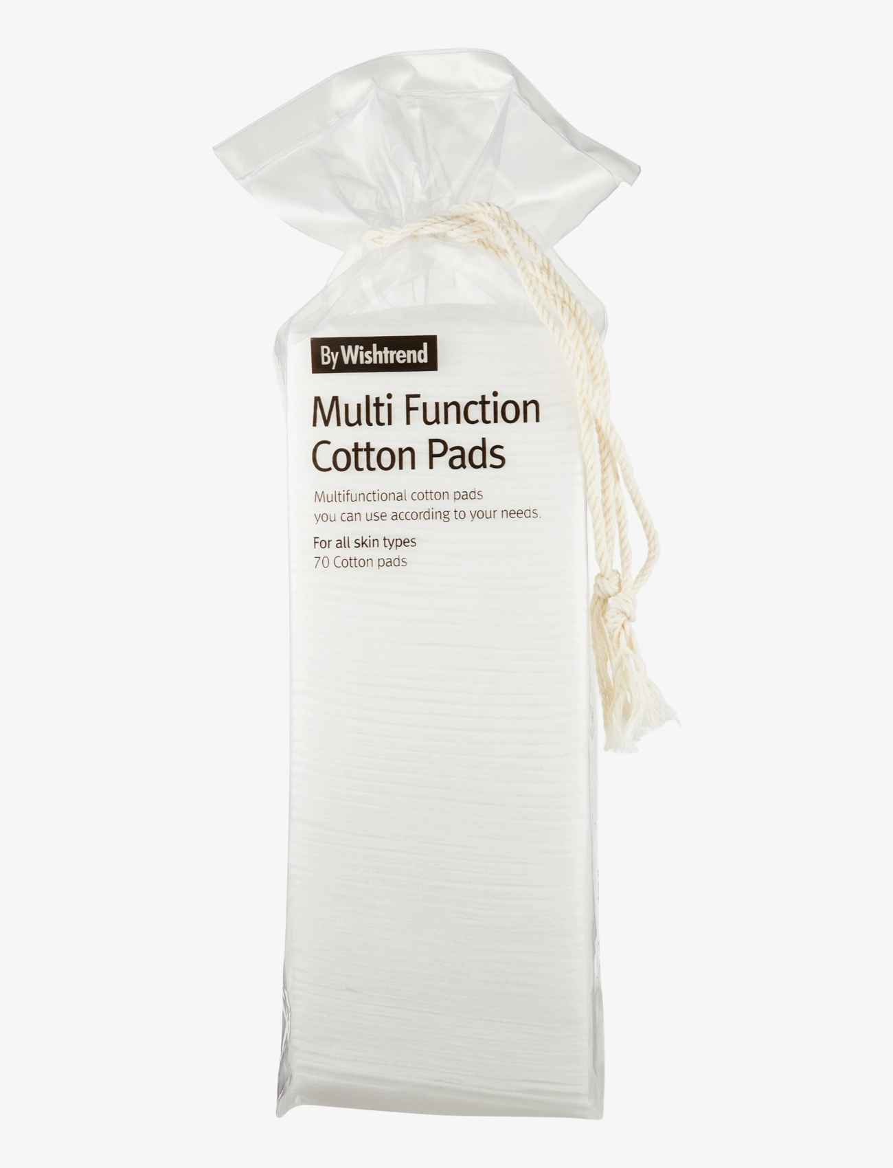 By Wishtrend Multi Function Cotton Pads, 70 st, White, Rengøringsmidler > Tilbehør, Dame