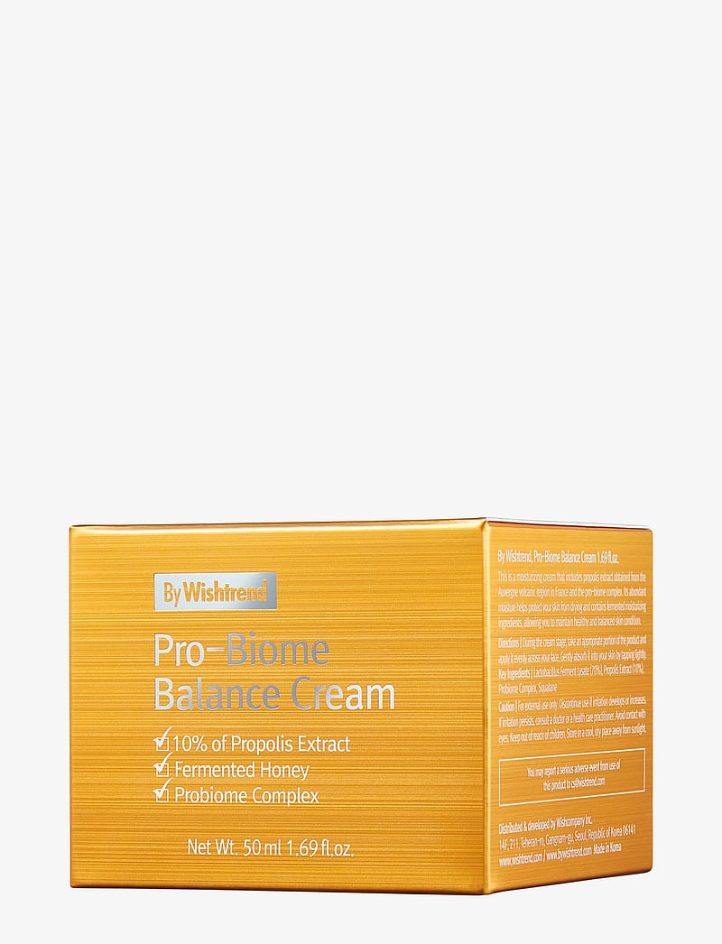 By Wishtrend - BY WISHTREND Propolis Energy Balancing Cream 50ml - päevakreemid - white - 1