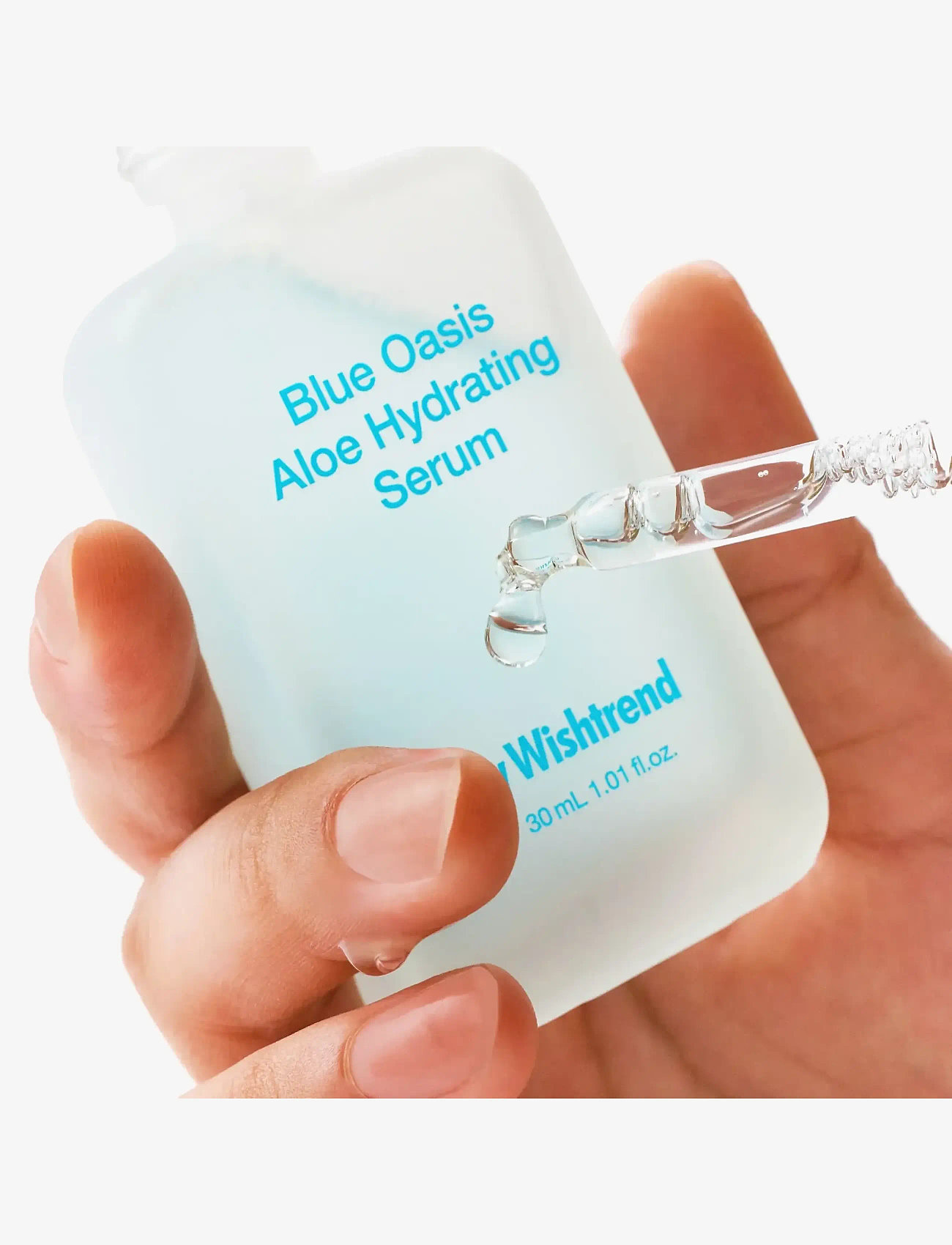 By Wishtrend - Blue Oasis Aloe Hydrating Serum 30 ml - serums - no color - 4