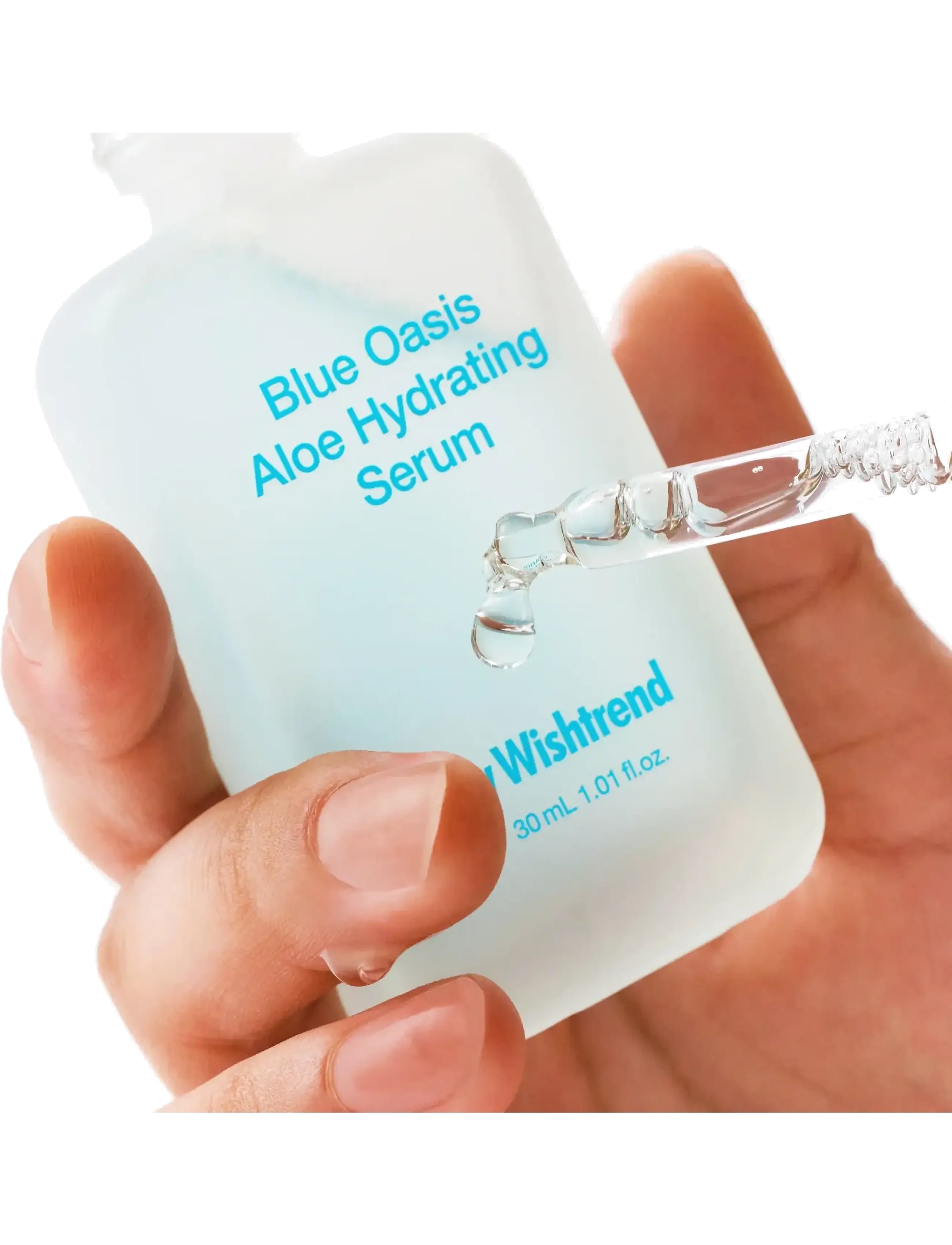 By Wishtrend - Blue Oasis Aloe Hydrating Serum 30 ml - seerumit - no color - 4