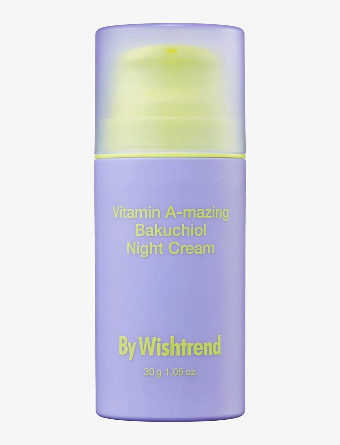 By Wishtrend Vitamin A-mazing Bakuchiol Night Cream - Hyaluronsyra - WHITE / clear