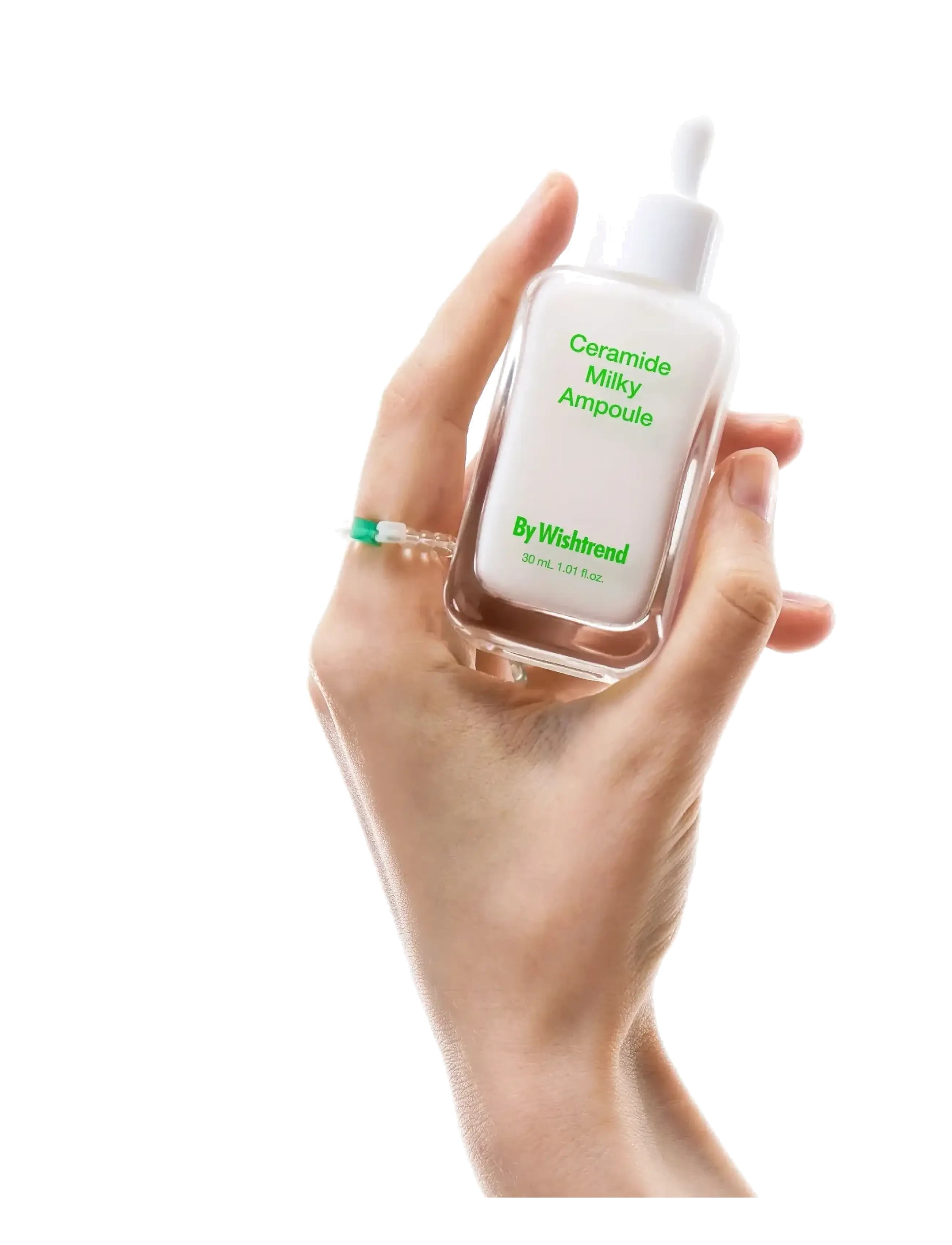 By Wishtrend - Green Tea & Enzyme Milky Foaming Wash - rensemelk - no color - 4