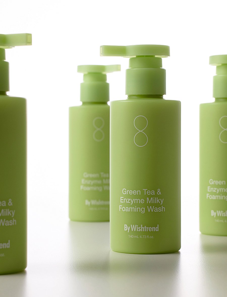 By Wishtrend - Green Tea & Enzyme Milky Foaming Wash - puhastuspiim - white - 5