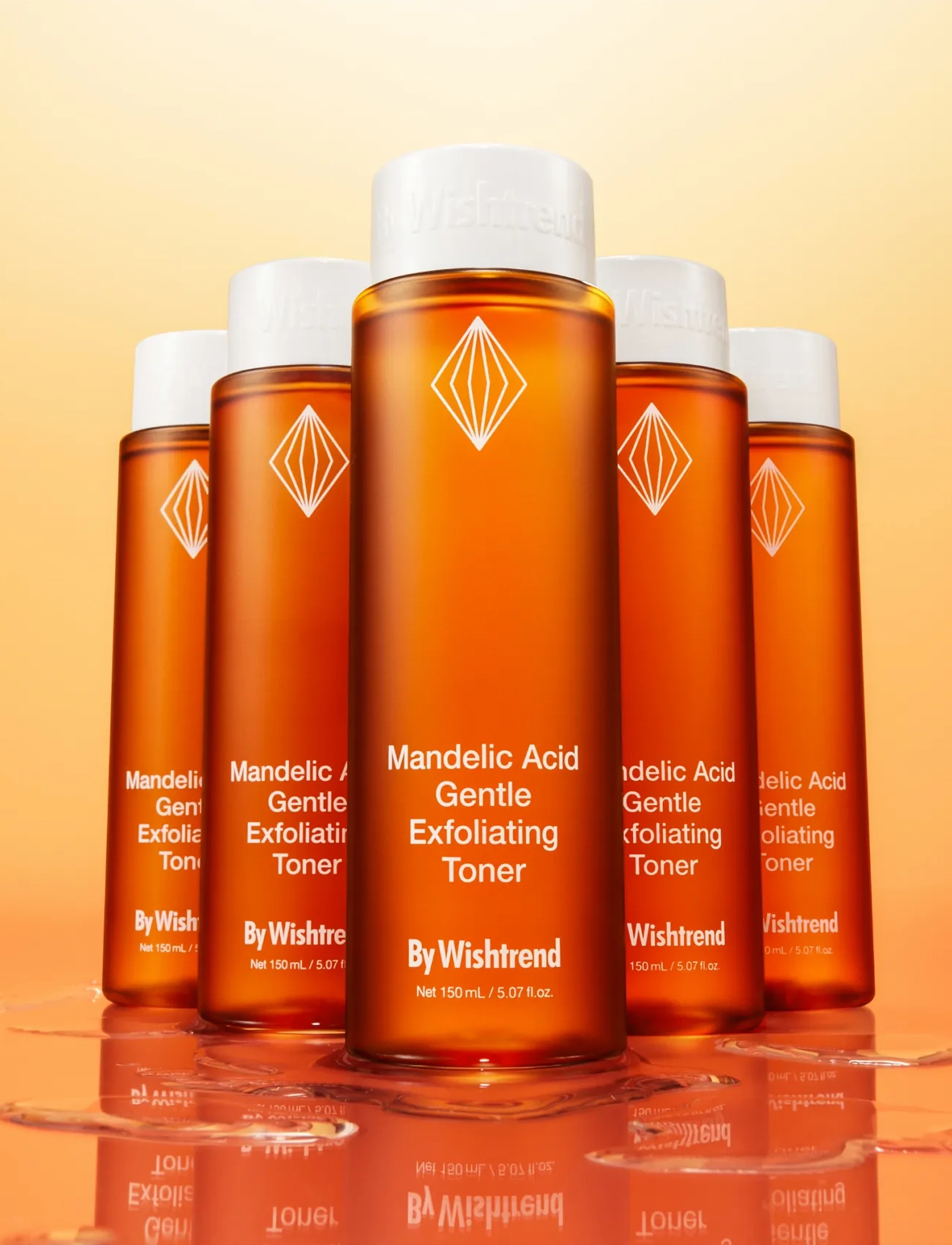 By Wishtrend - Mandelic Acid Gentle Exfoliating Toner 150ml - eksfolierende tonere - clear - 2