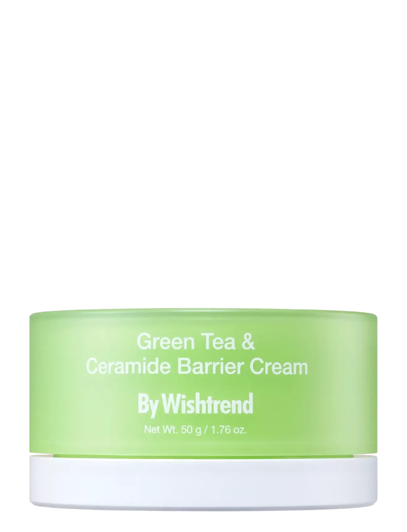 By Wishtrend Green Tea & Ceramide Barrier Cream 50G, Day Cremes, Grøn, Str: 50 G