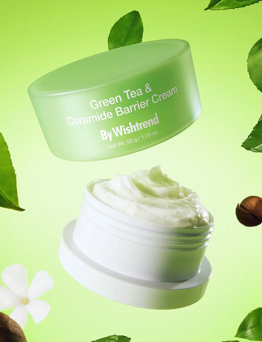 By Wishtrend - By Wishtrend Green Tea & Ceramide Barrier Cream 50g - niisutajad - white - 2