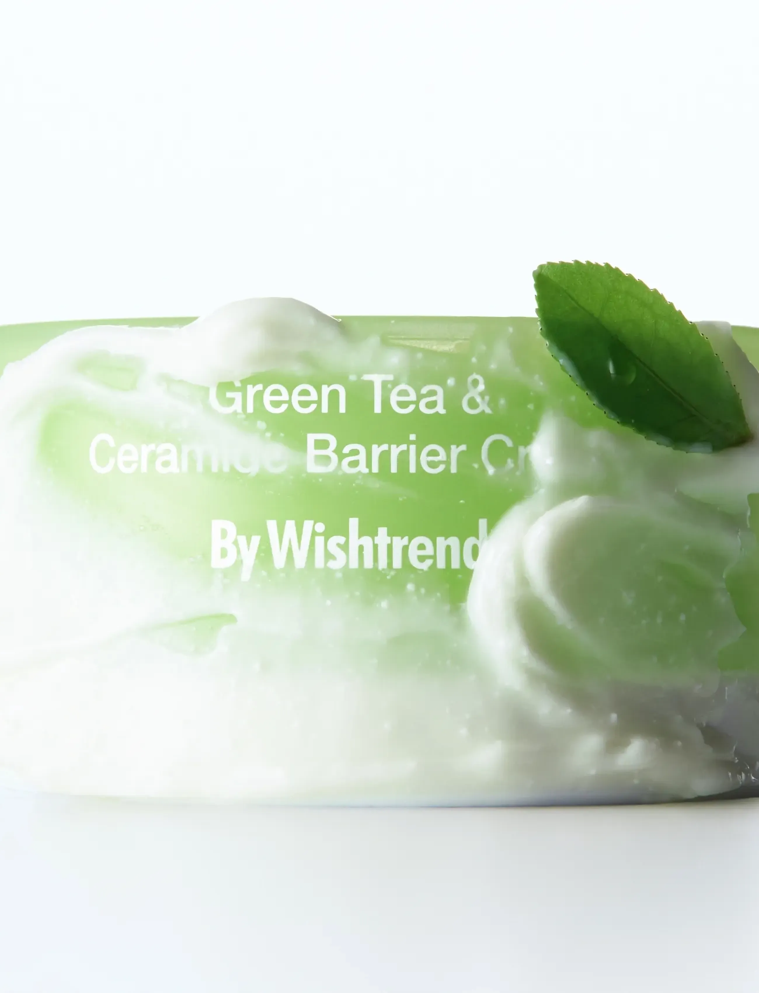 By Wishtrend - By Wishtrend Green Tea & Ceramide Barrier Cream 50g - fugtpleje - white - 3