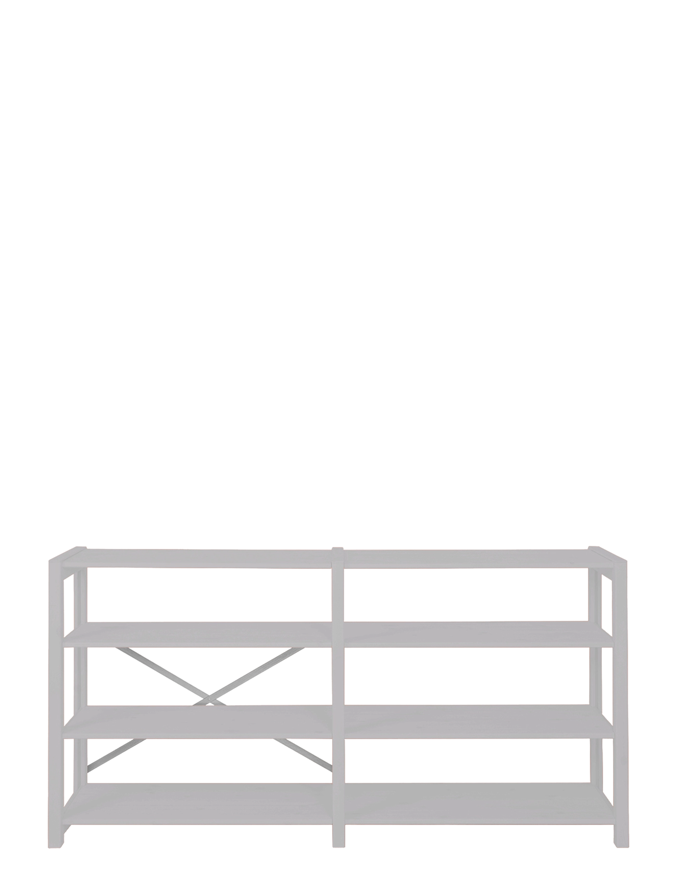 ByAulum Lyngs, 80X 163X 40 cm, Grey, Møbler > Hylder, Børn