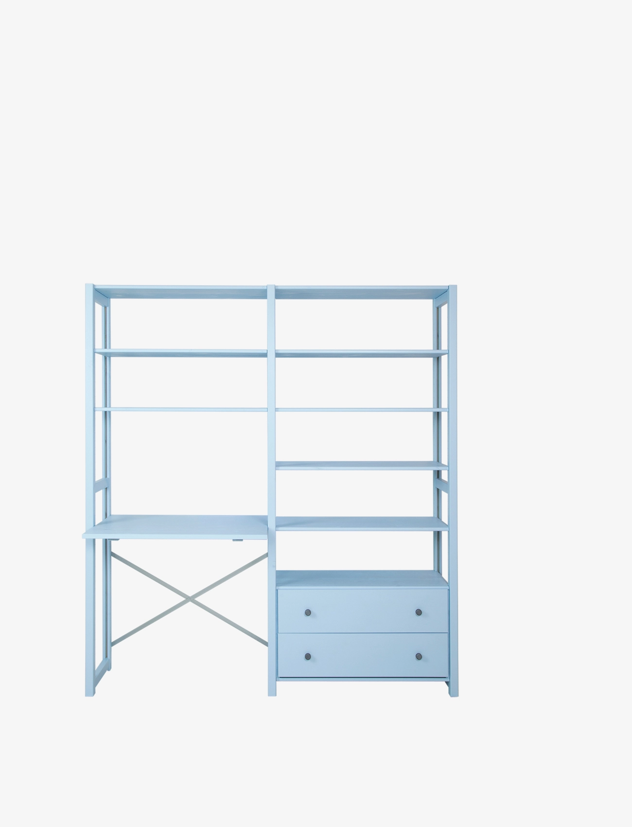 ByAulum Agger (Deluxe), Hylde, Blå, Str: 179X 163X 60(40)CM