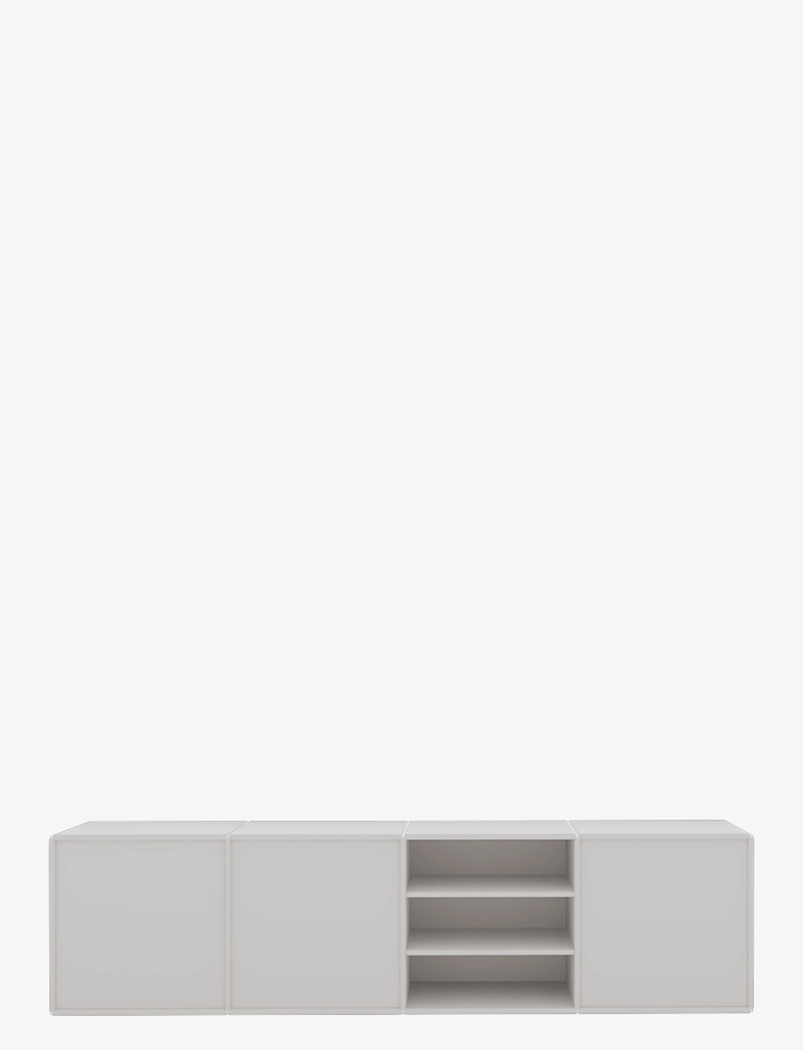 ByAulum Madison Sideboard, Wall-Mounted, 39.6X 155X 32.5 cm, Grey, Borde > Sideborde Og Små Borde, Unisex