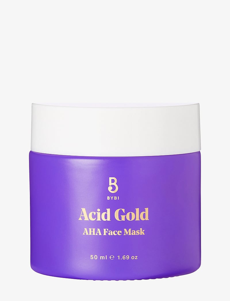 BYBI - BYBI Acid Gold AHA Face Mask - peeling-maskar - clear - 1