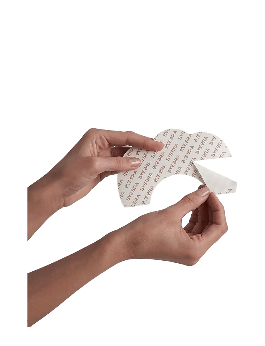 Bye Bra - Breast Lift Tape + Satin Nipple Covers - bh accessoarer - beige - 1